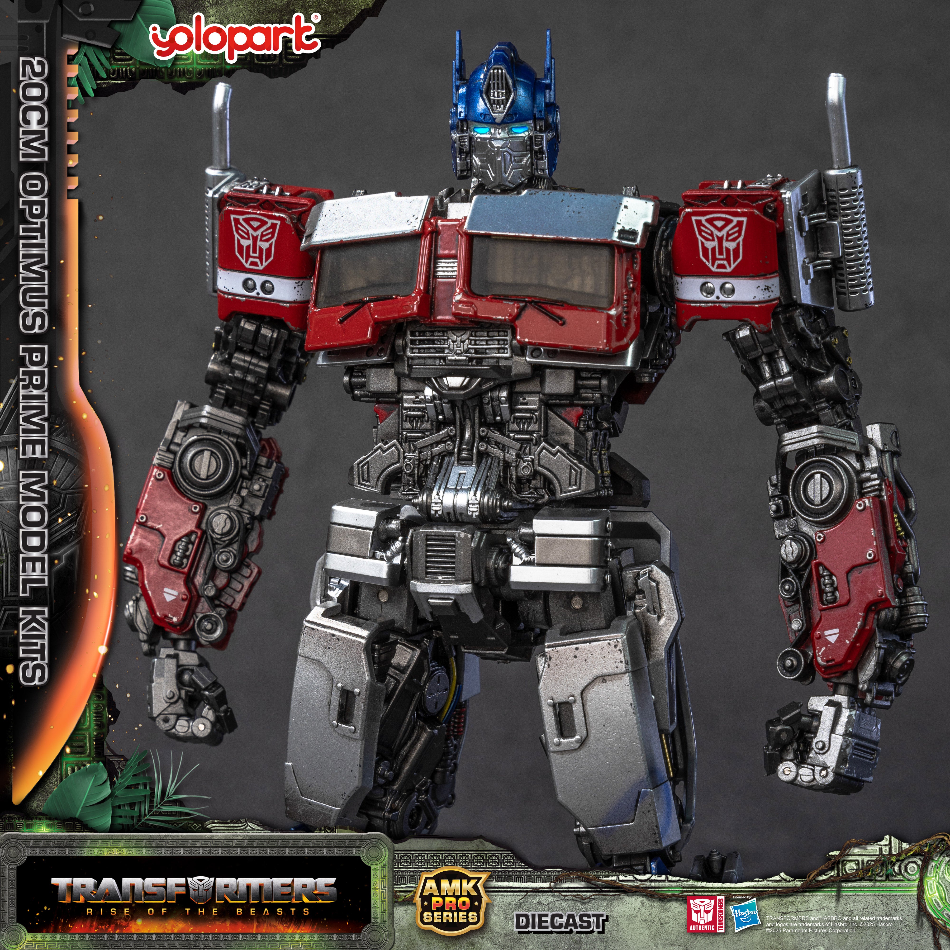 Transformers: Rise of the Beasts - 20cm Optimus Prime Model Kit - AMK PRO Series