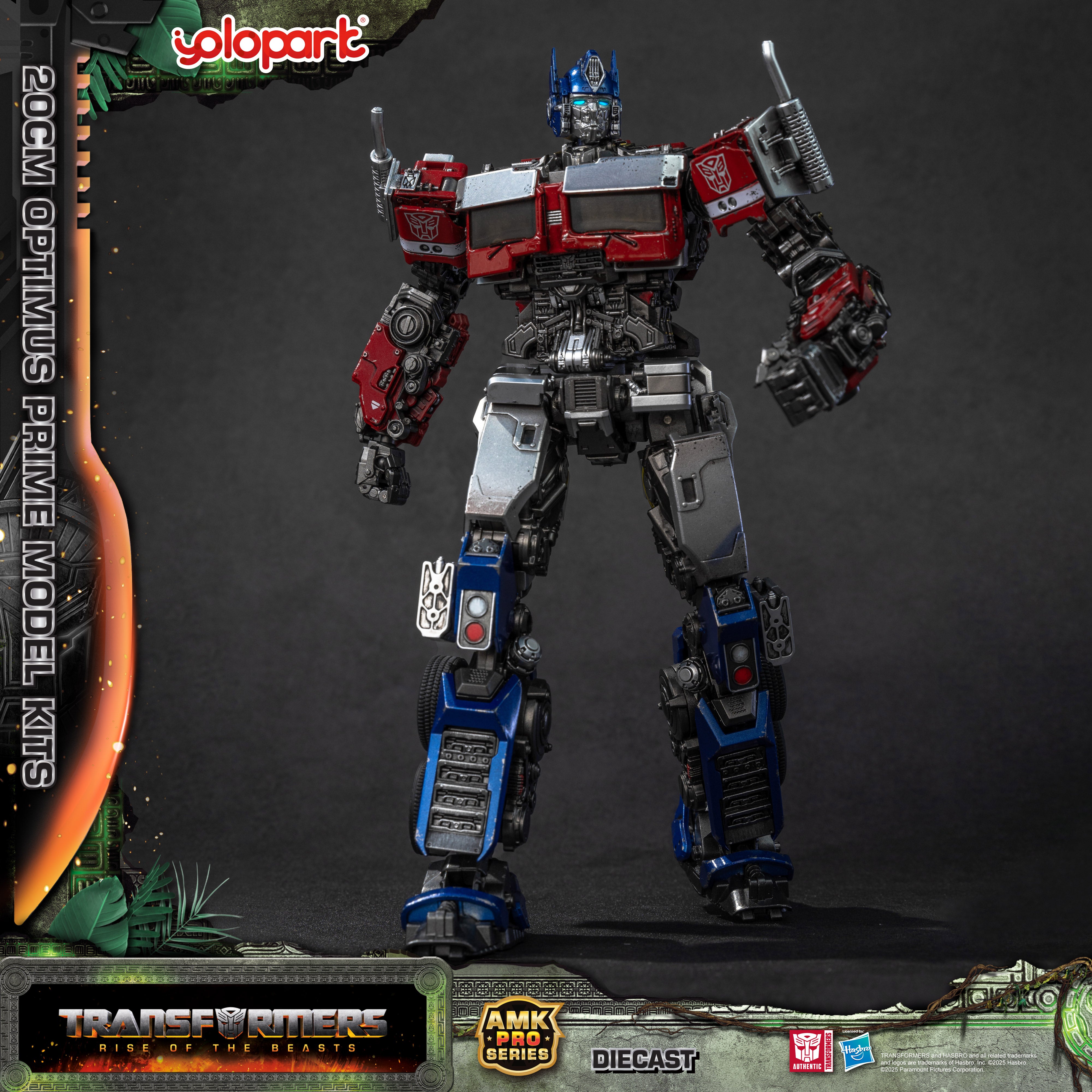 Transformers: Rise of the Beasts - 20cm Optimus Prime Model Kit - AMK PRO Series