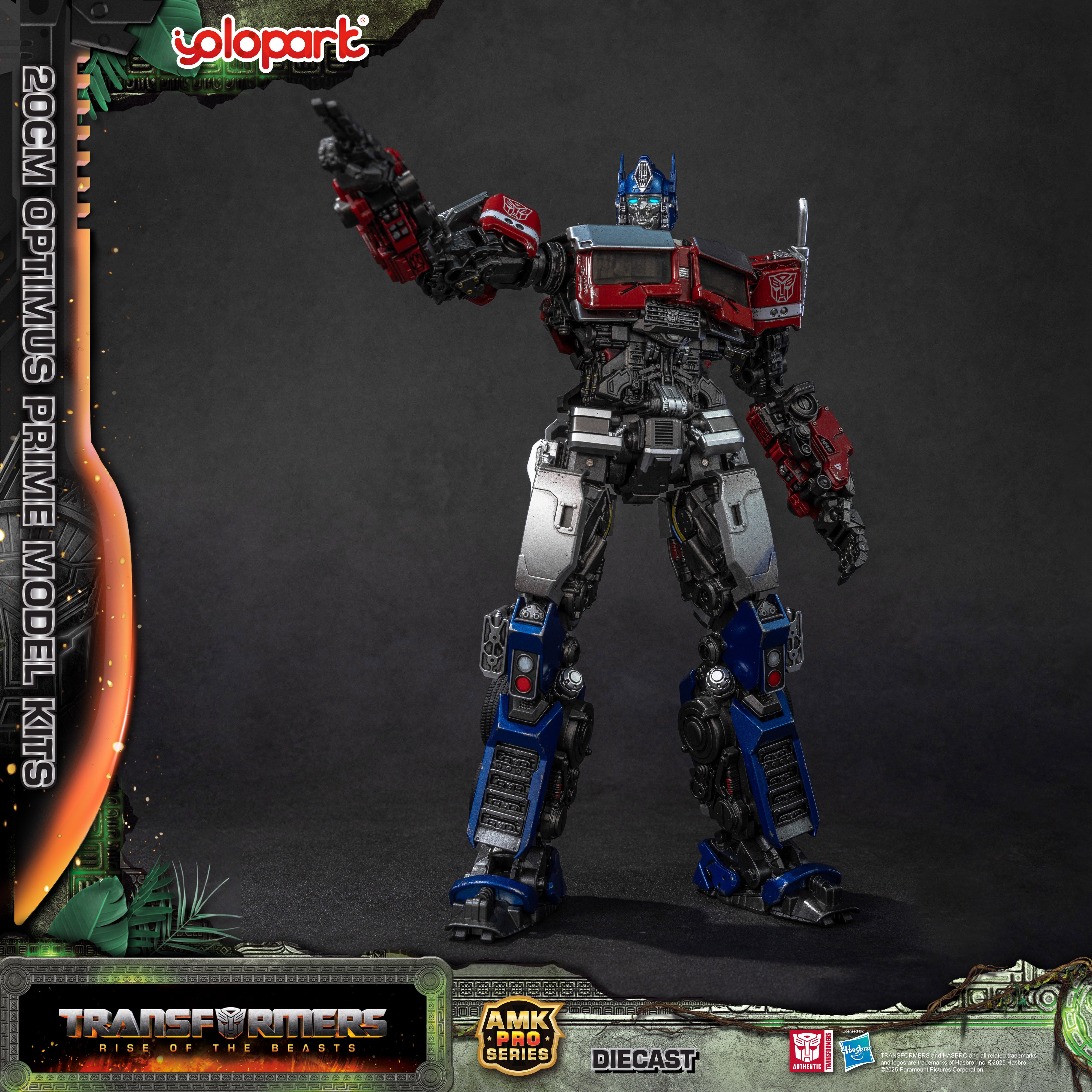 Transformers: Rise of the Beasts - 20cm Optimus Prime Model Kit - AMK PRO Series