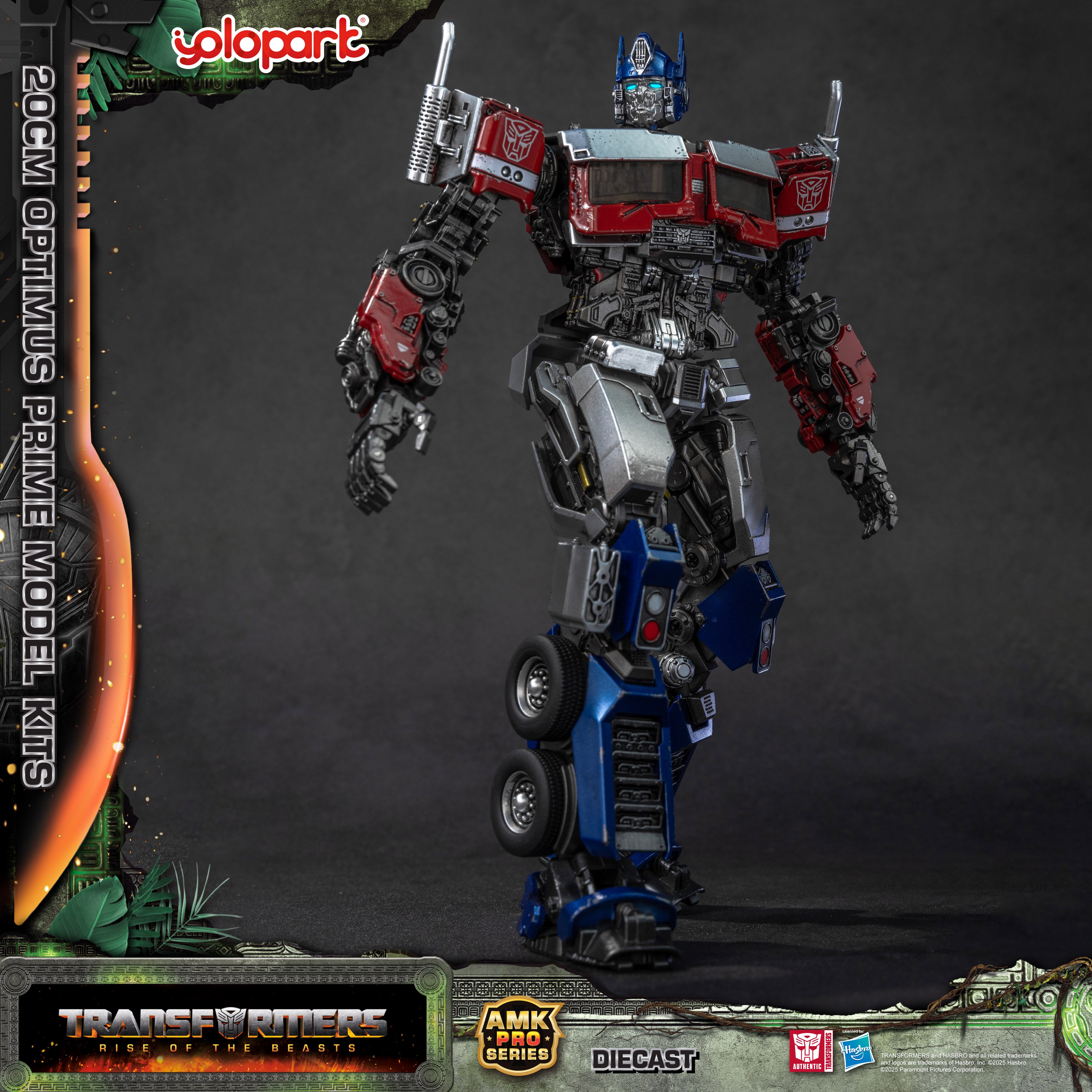Transformers: Rise of the Beasts - 20cm Optimus Prime Model Kit - AMK PRO Series
