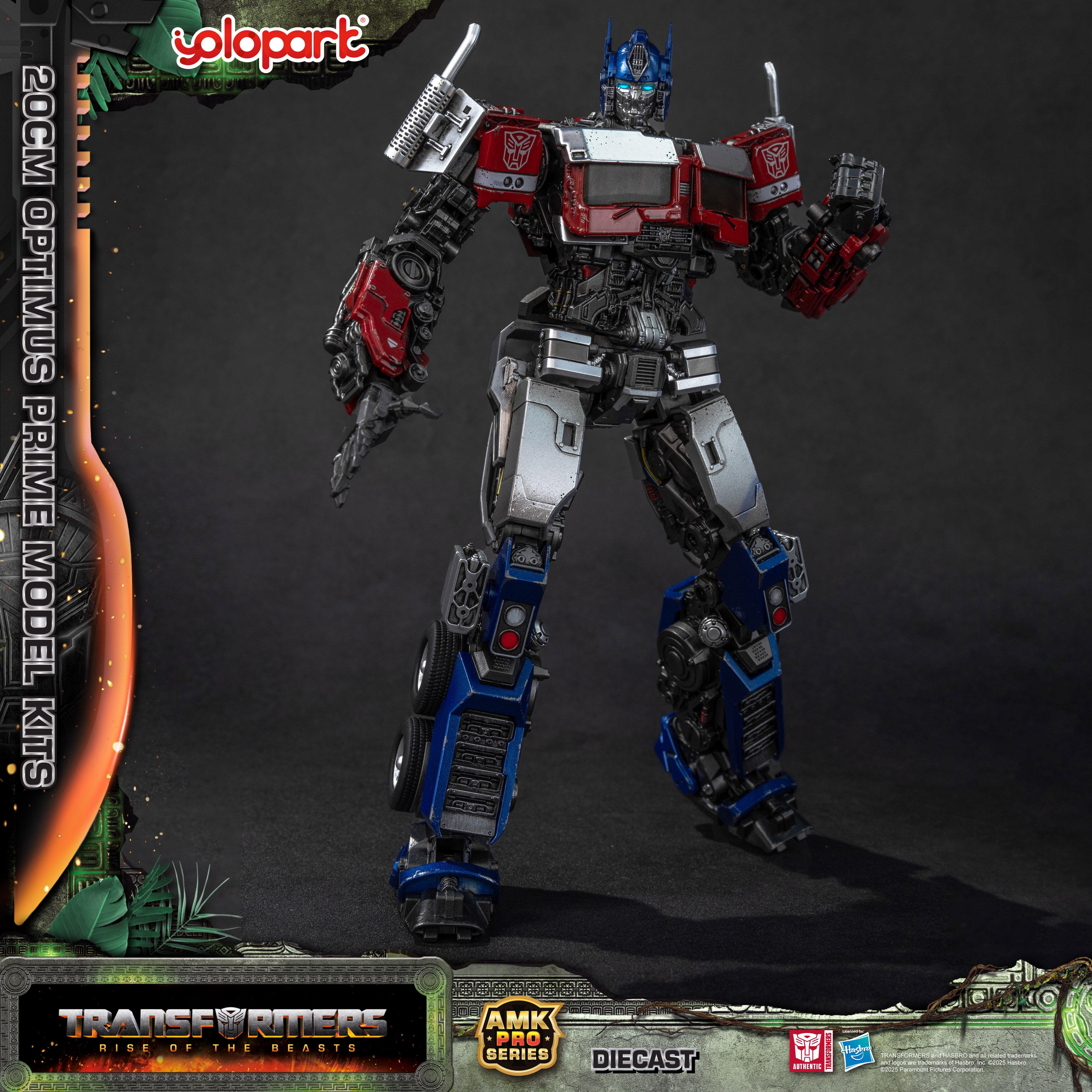 Transformers: Rise of the Beasts - 20cm Optimus Prime Model Kit - AMK PRO Series