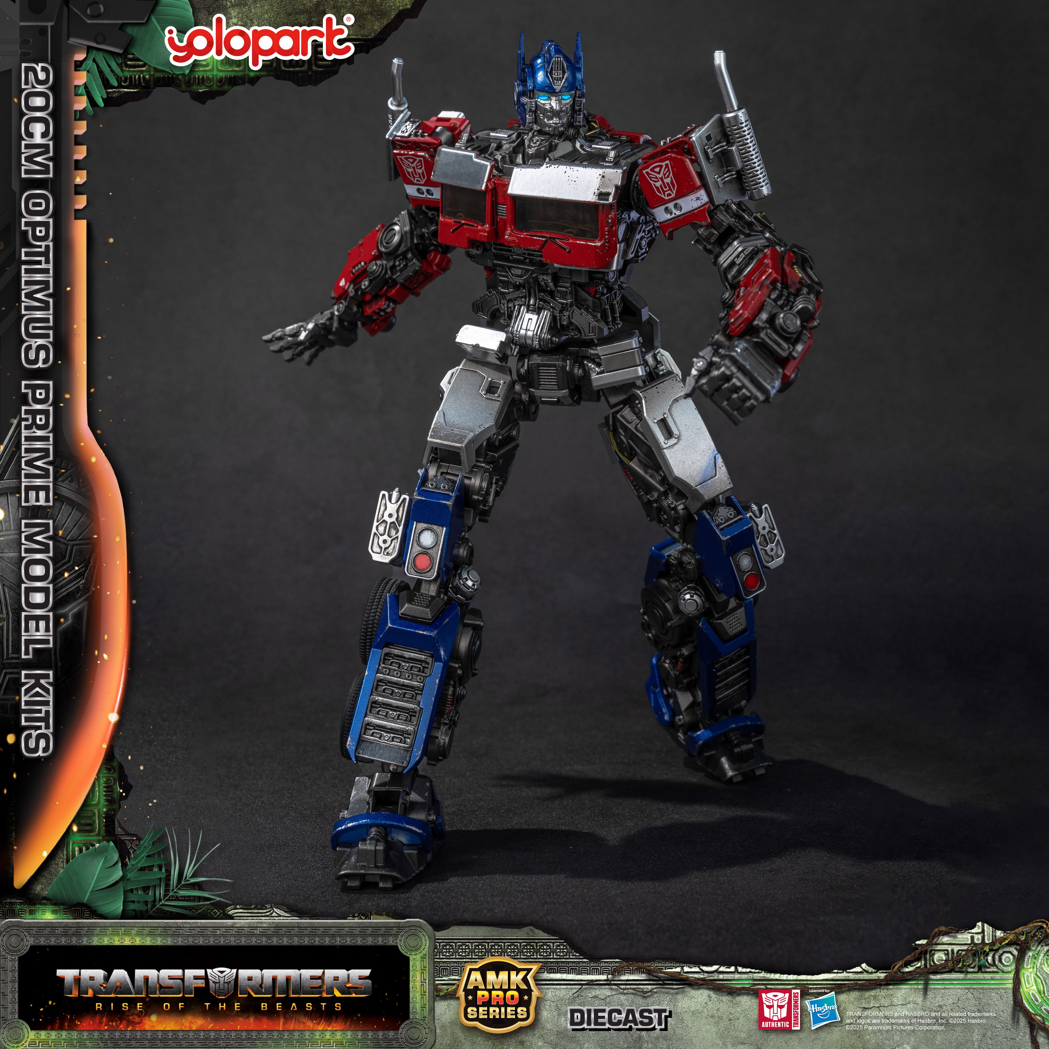 Transformers: Rise of the Beasts - 20cm Optimus Prime Model Kit - AMK PRO Series