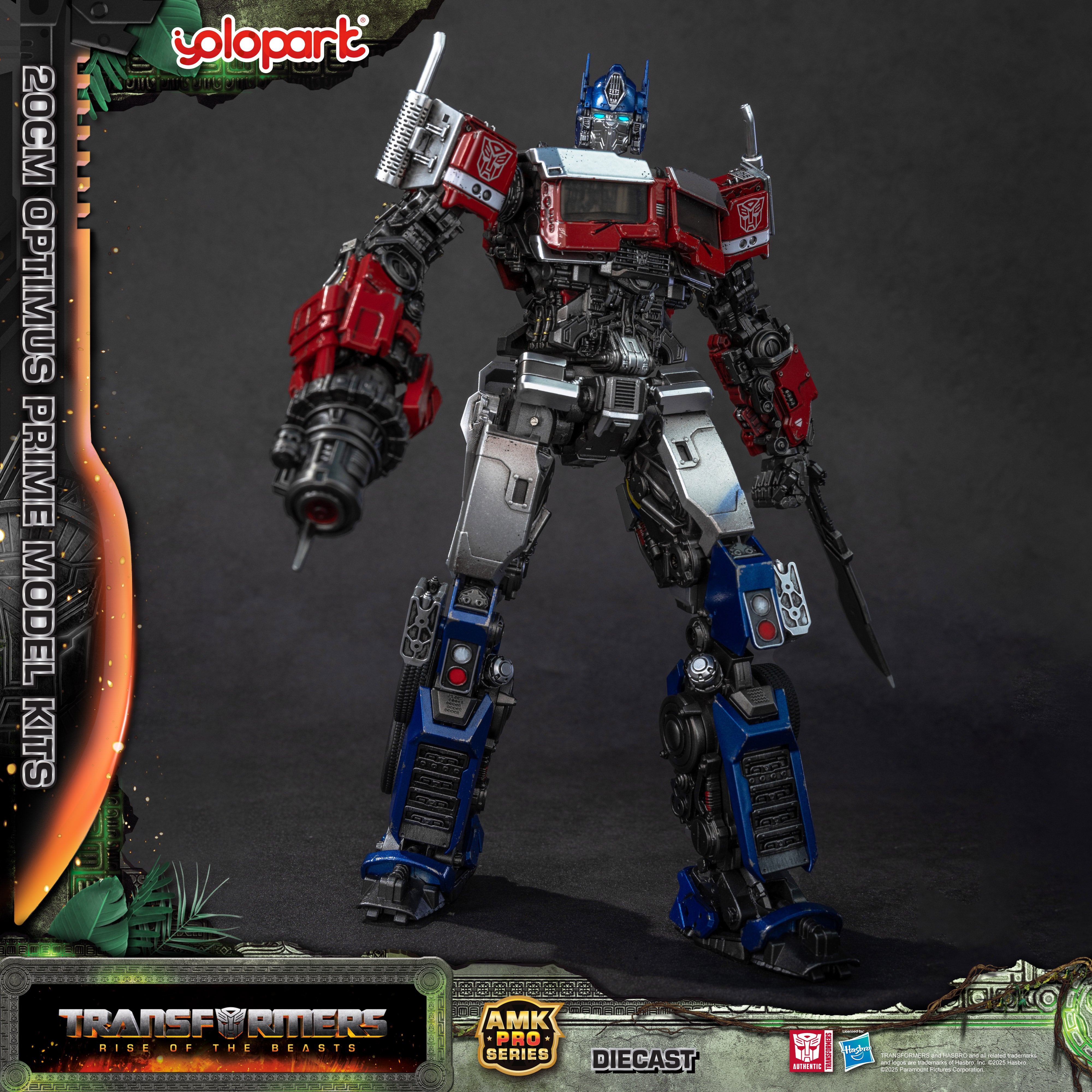Transformers: Rise of the Beasts - 20cm Optimus Prime Model Kit - AMK PRO Series