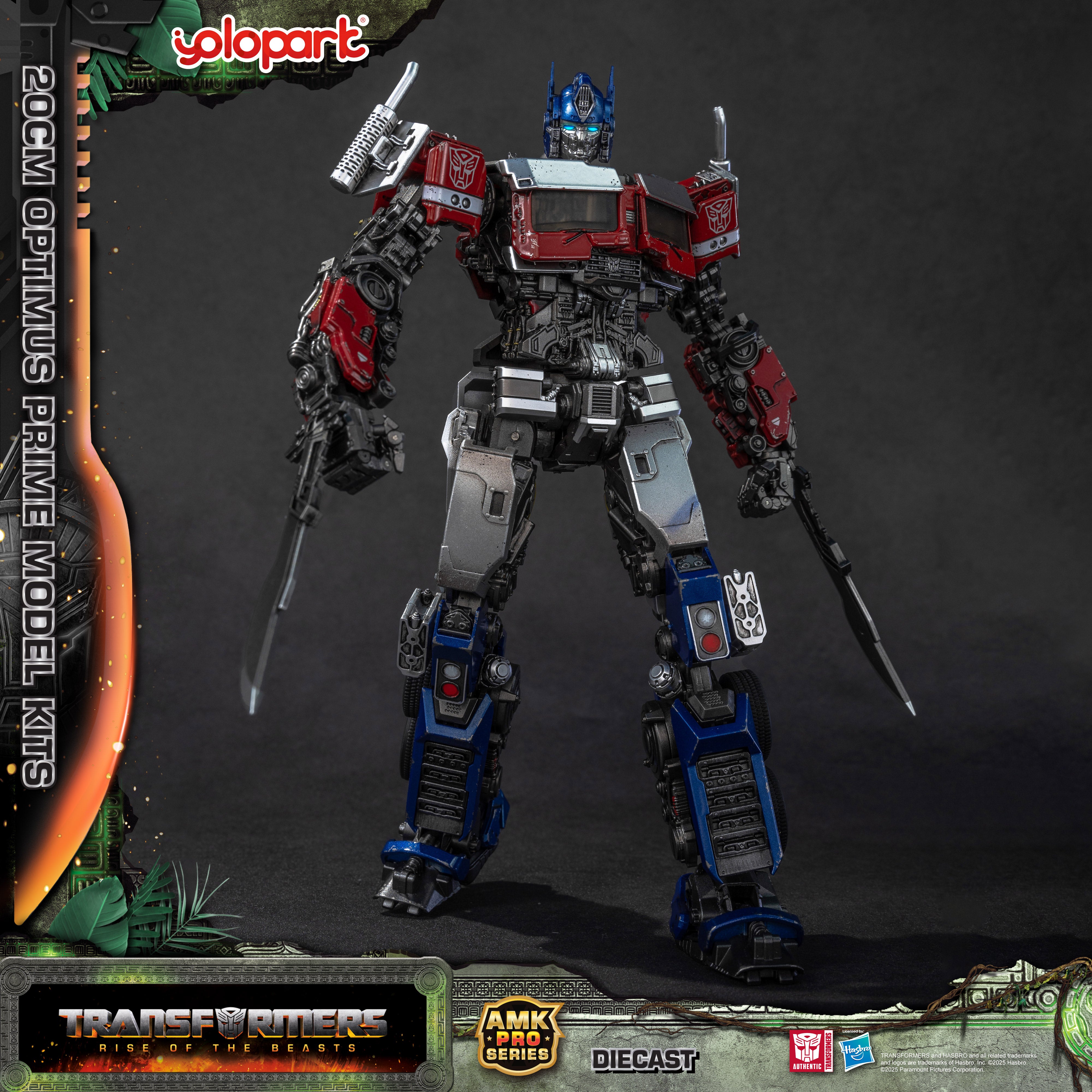 Transformers: Rise of the Beasts - 20cm Optimus Prime Model Kit - AMK PRO Series