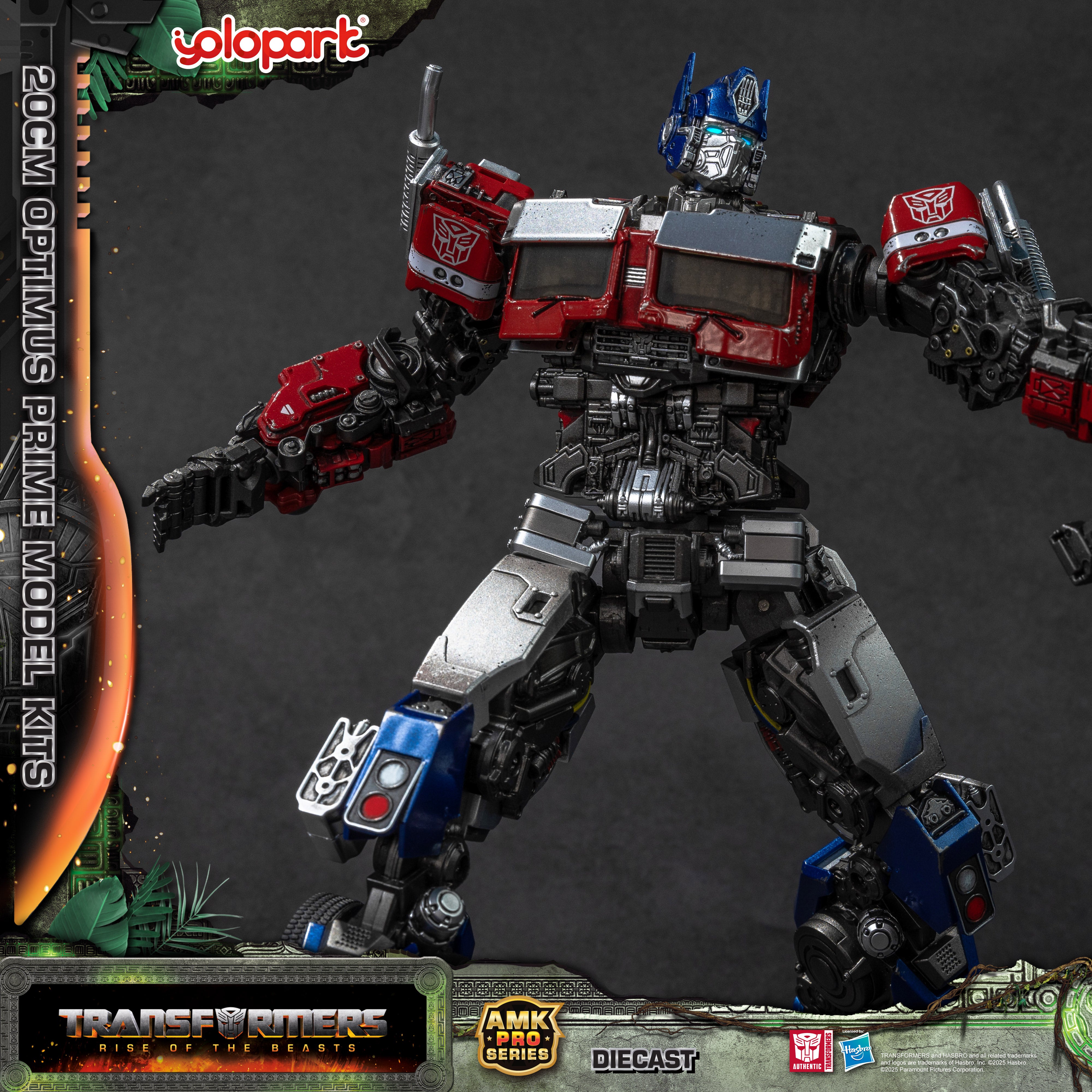Transformers: Rise of the Beasts - 20cm Optimus Prime Model Kit - AMK PRO Series