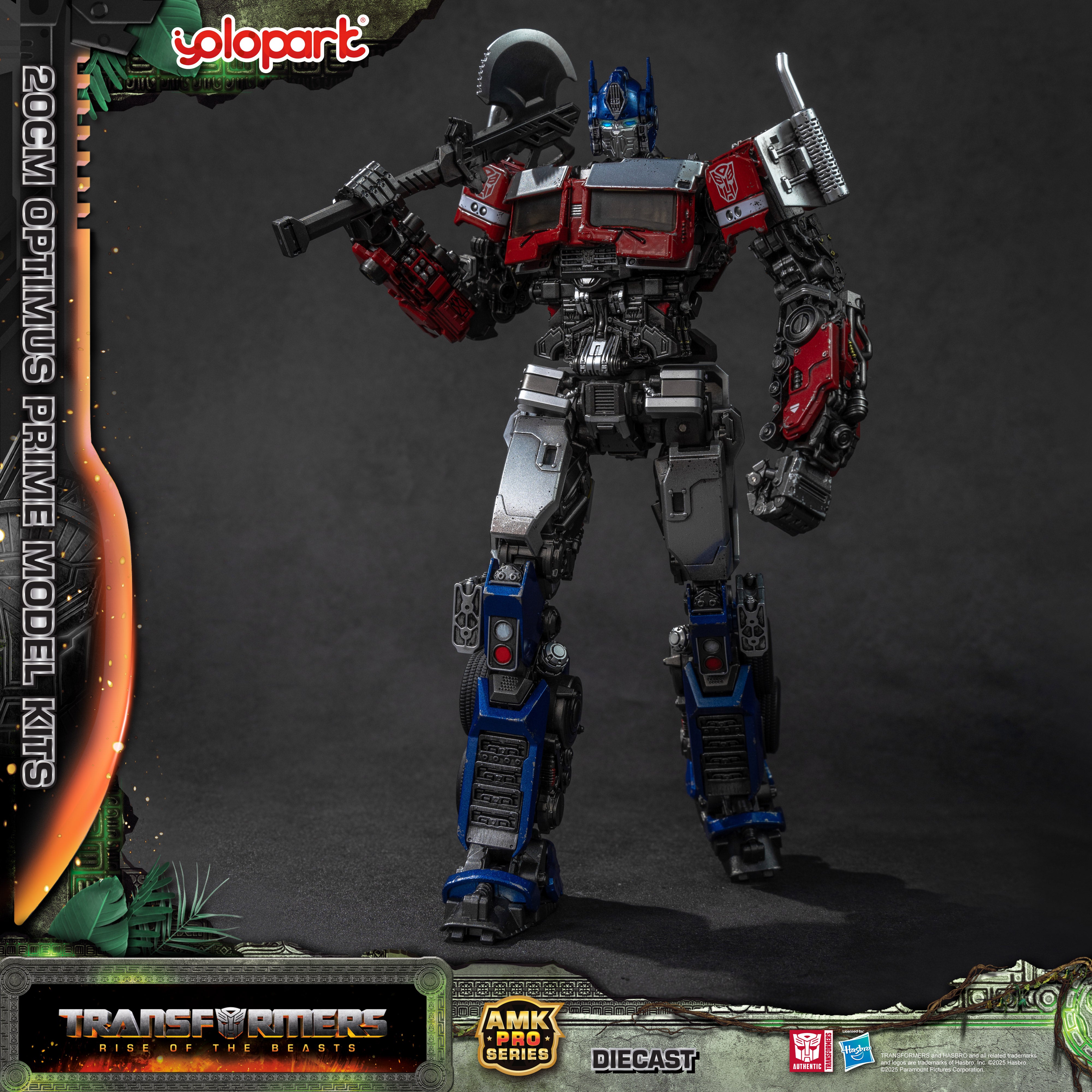 Transformers: Rise of the Beasts - 20cm Optimus Prime Model Kit - AMK PRO Series