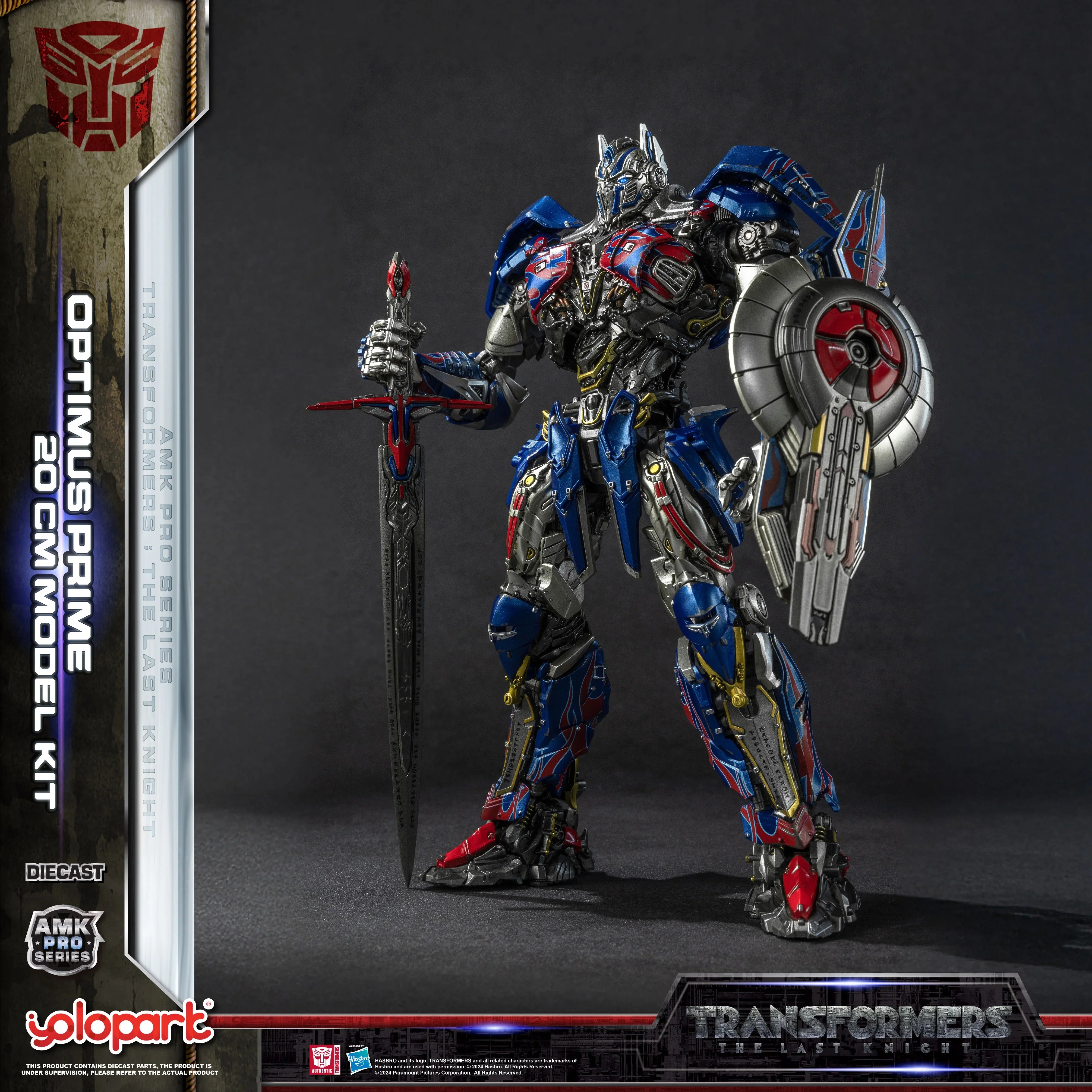 Transformers: The Last Knight - 20cm Optimus Prime Model Kit - AMK PRO Series