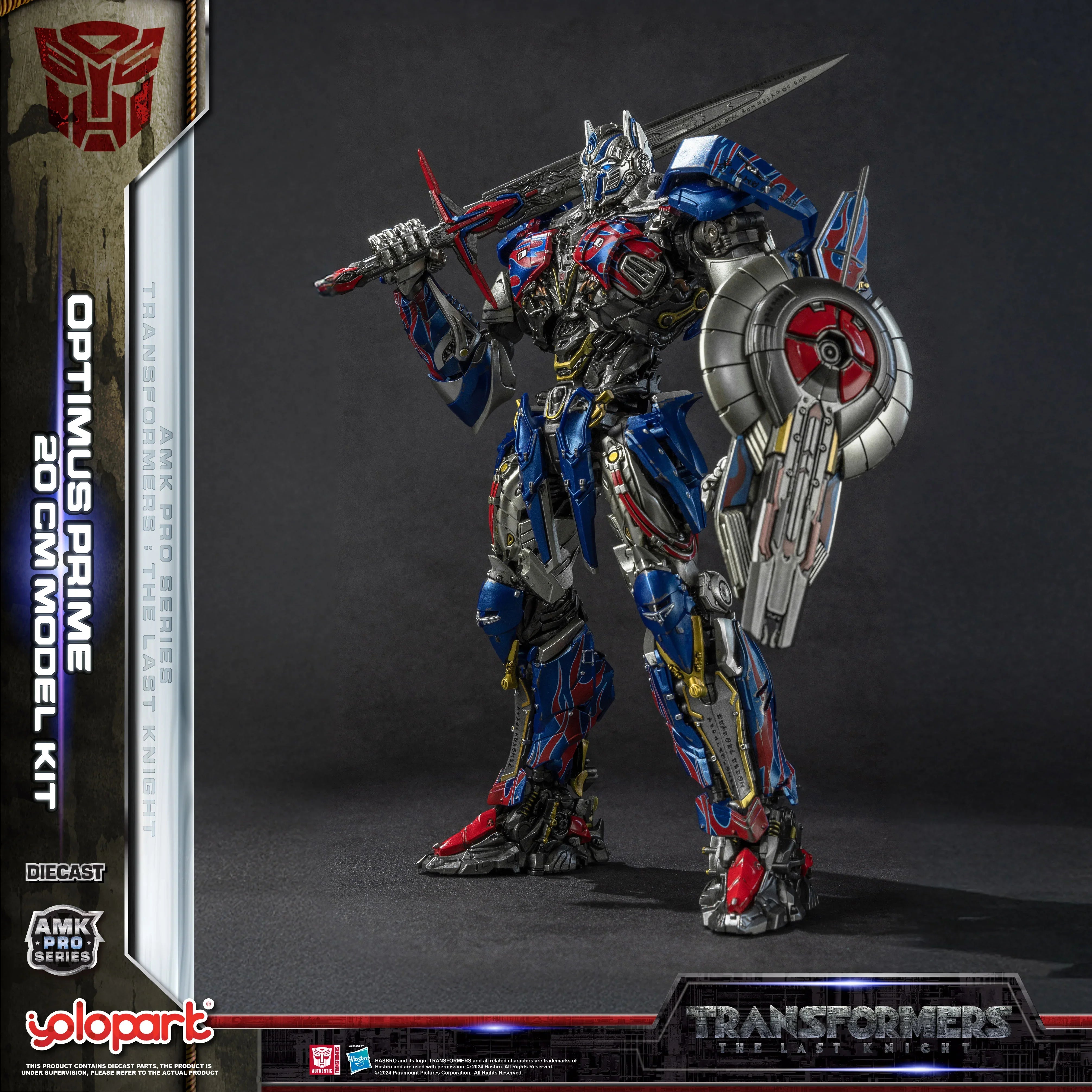 Transformers: The Last Knight - 20cm Optimus Prime Model Kit - AMK PRO Series