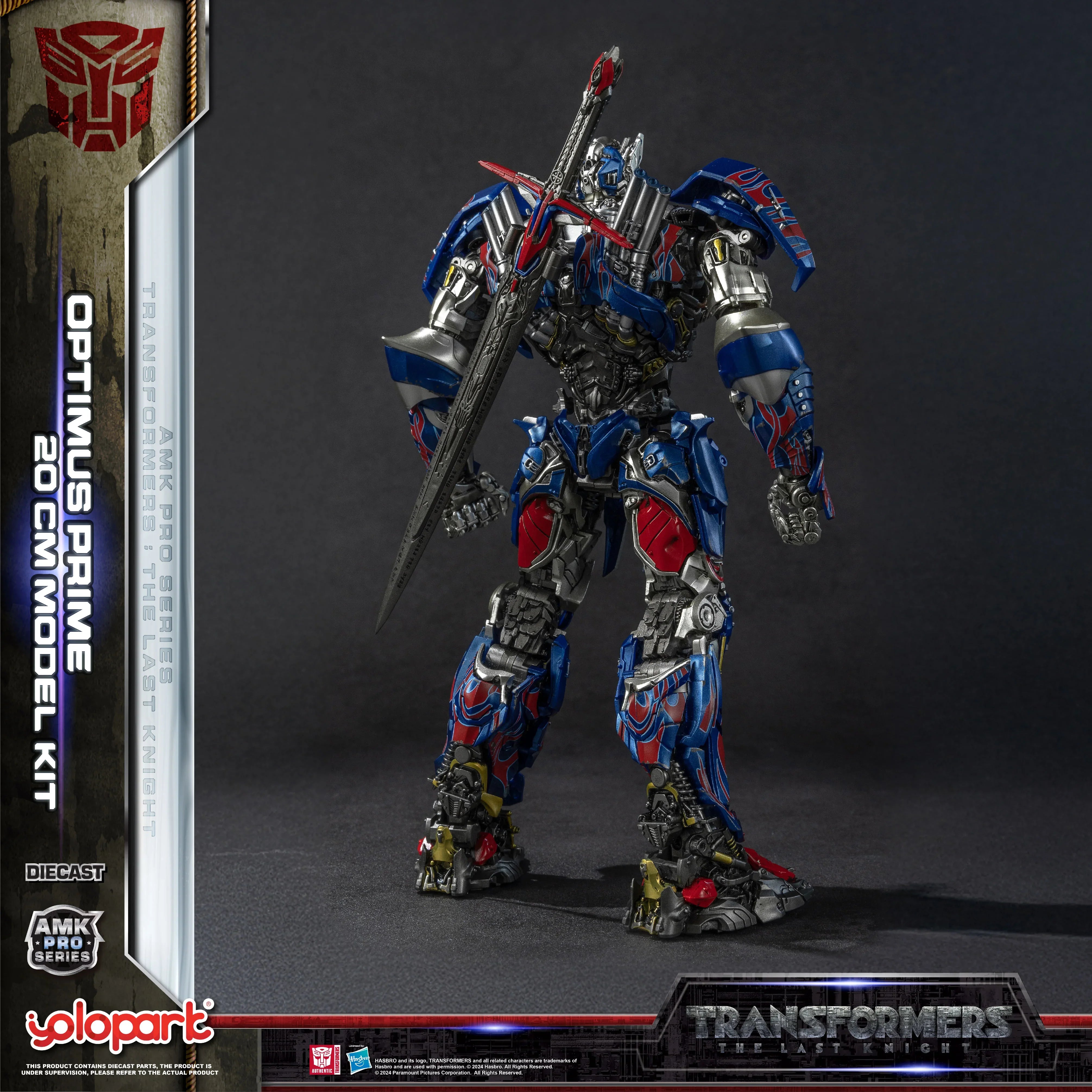 Transformers: The Last Knight - 20cm Optimus Prime Model Kit - AMK PRO Series