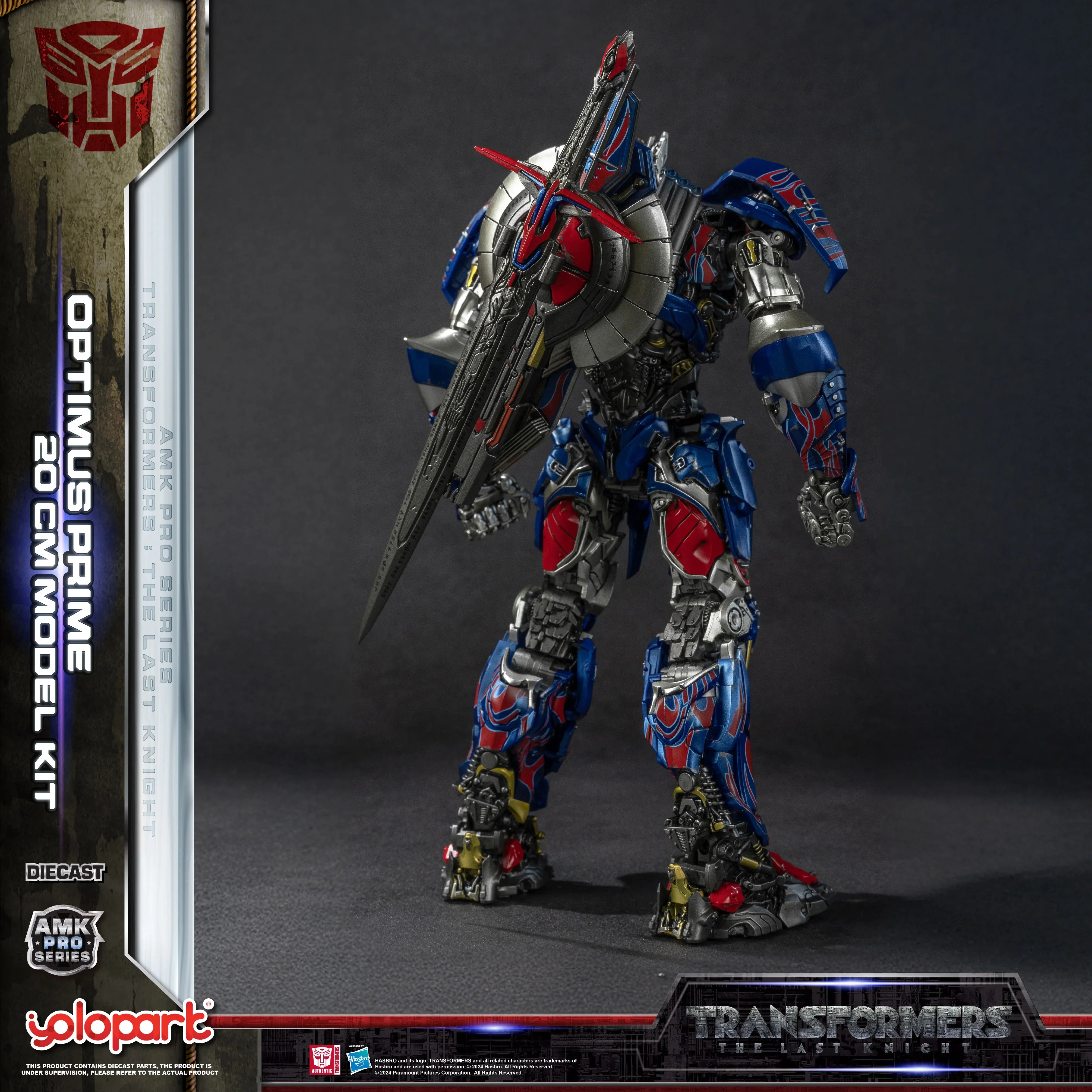 Transformers: The Last Knight - 20cm Optimus Prime Model Kit - AMK PRO Series
