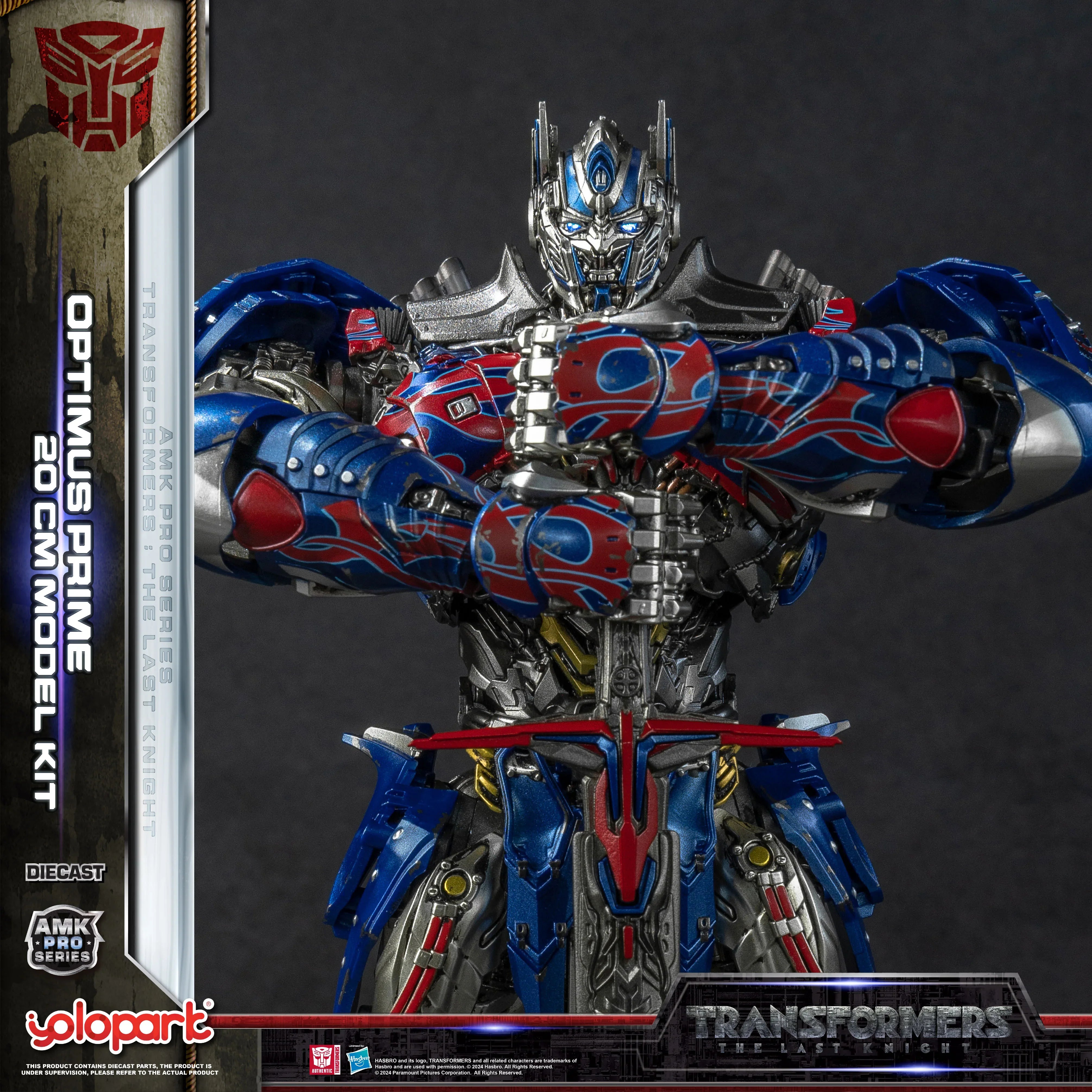 Transformers: The Last Knight - 20cm Optimus Prime Model Kit - AMK PRO Series
