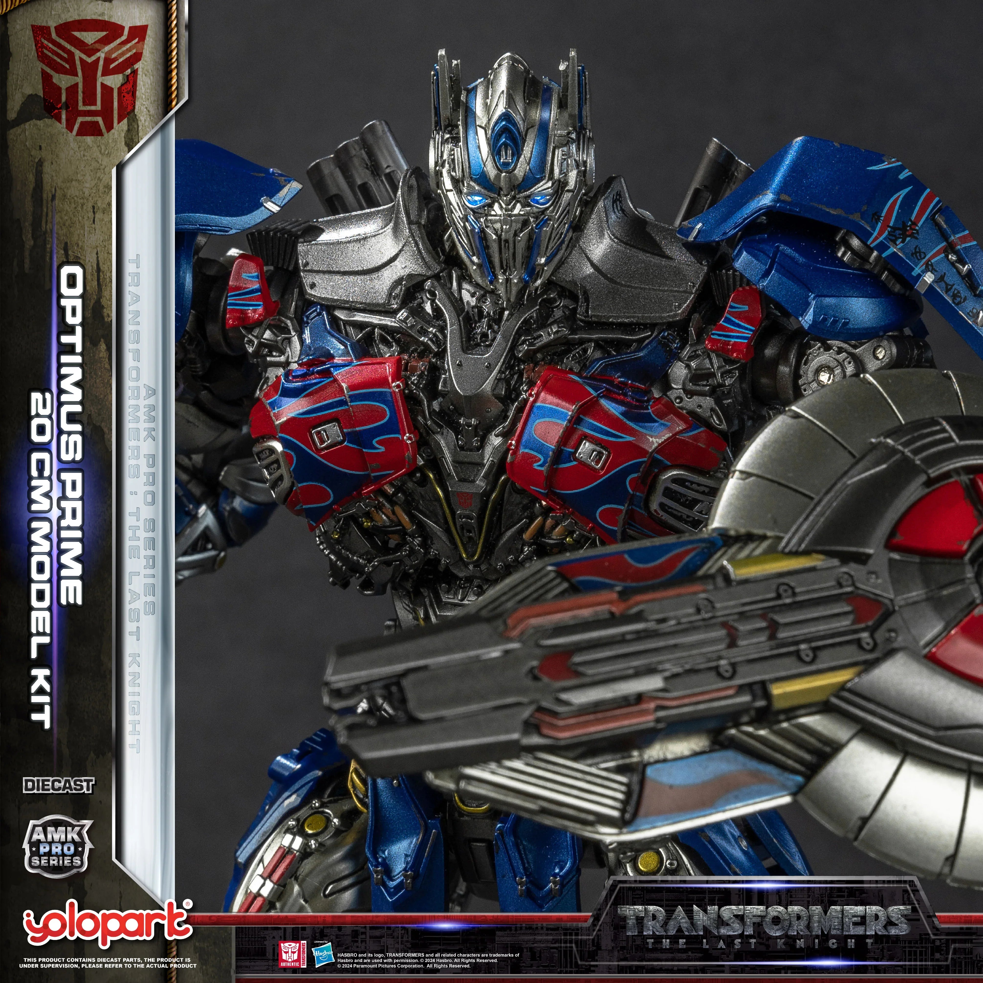 Transformers: The Last Knight - 20cm Optimus Prime Model Kit - AMK PRO Series