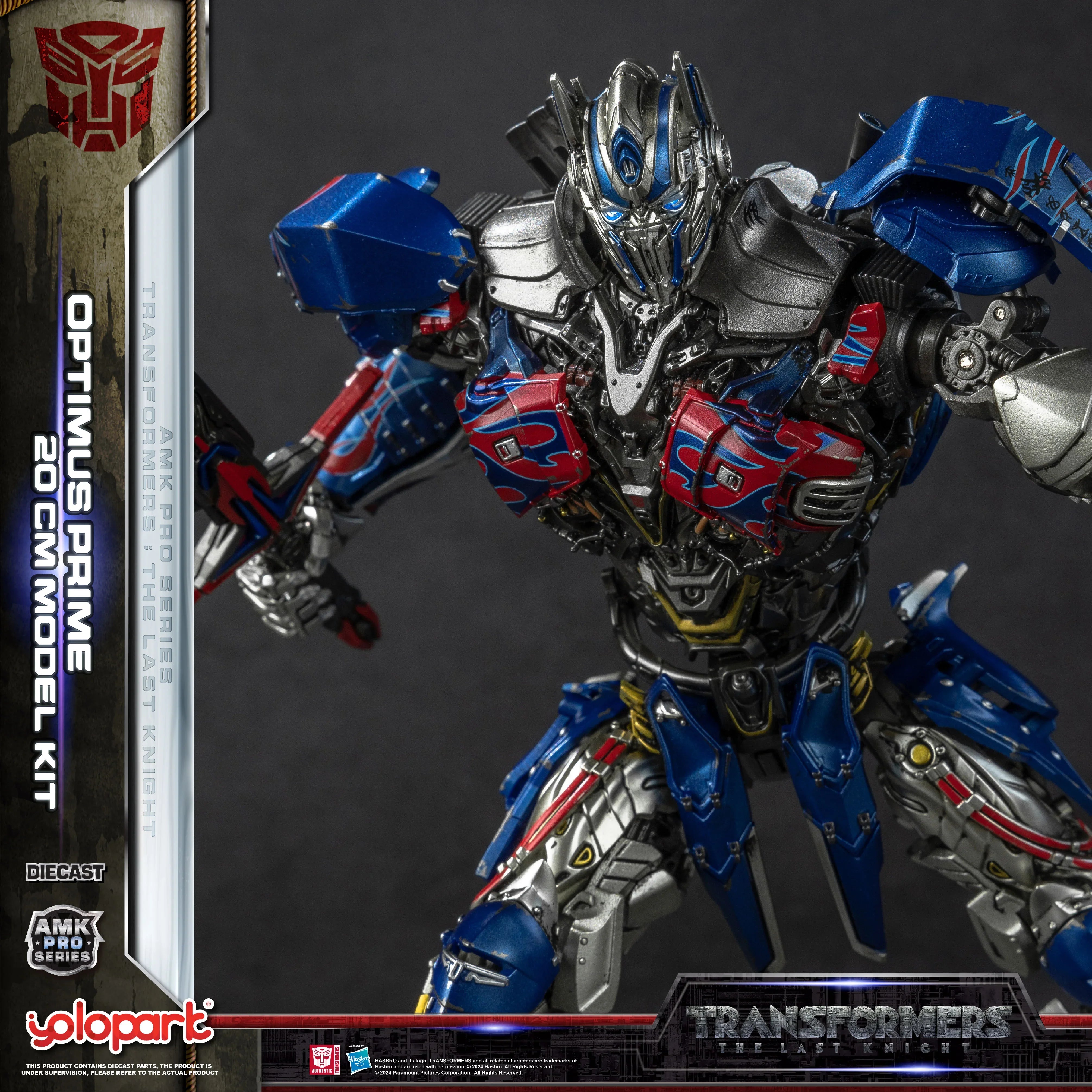 Transformers: The Last Knight - 20cm Optimus Prime Model Kit - AMK PRO Series