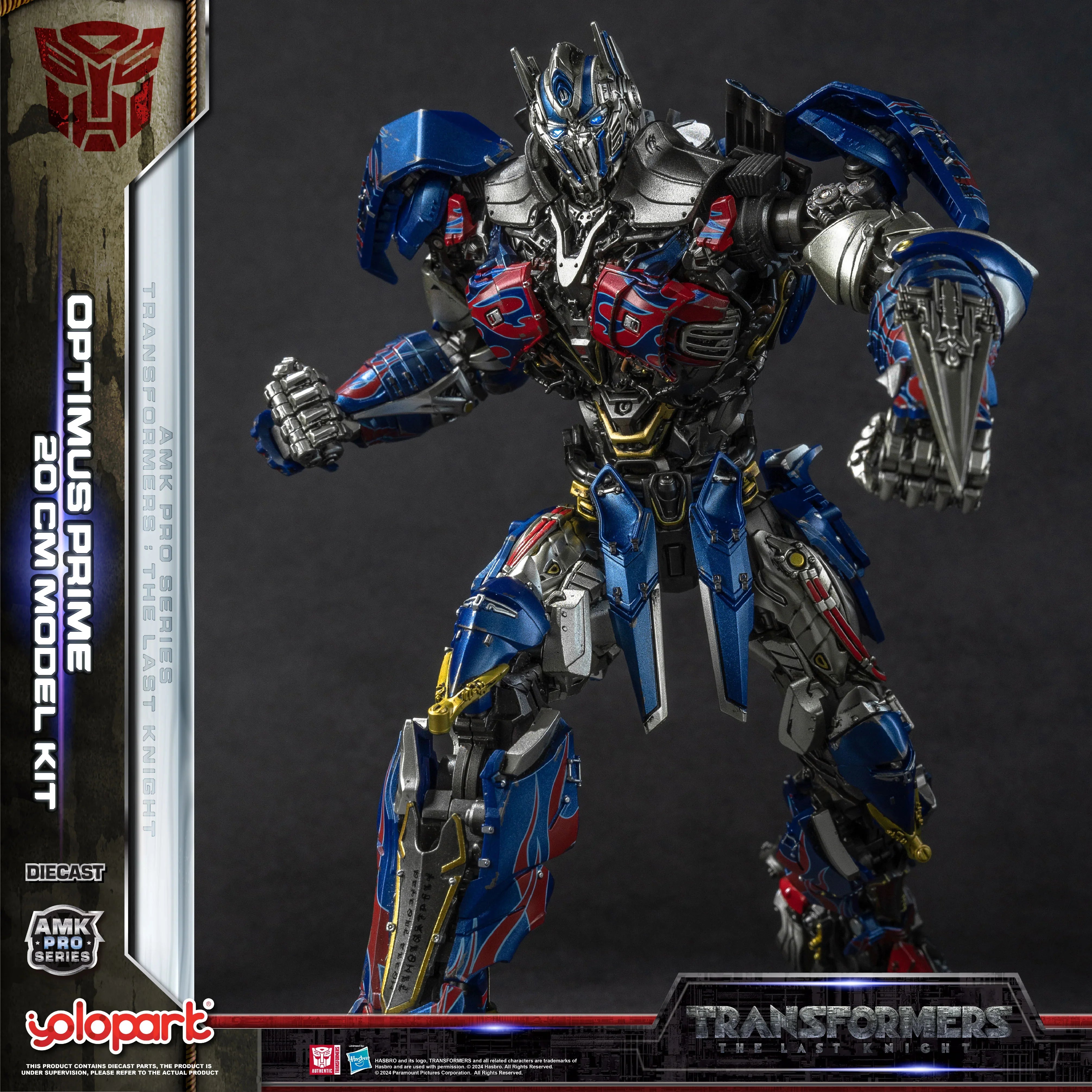 Transformers: The Last Knight - 20cm Optimus Prime Model Kit - AMK PRO Series