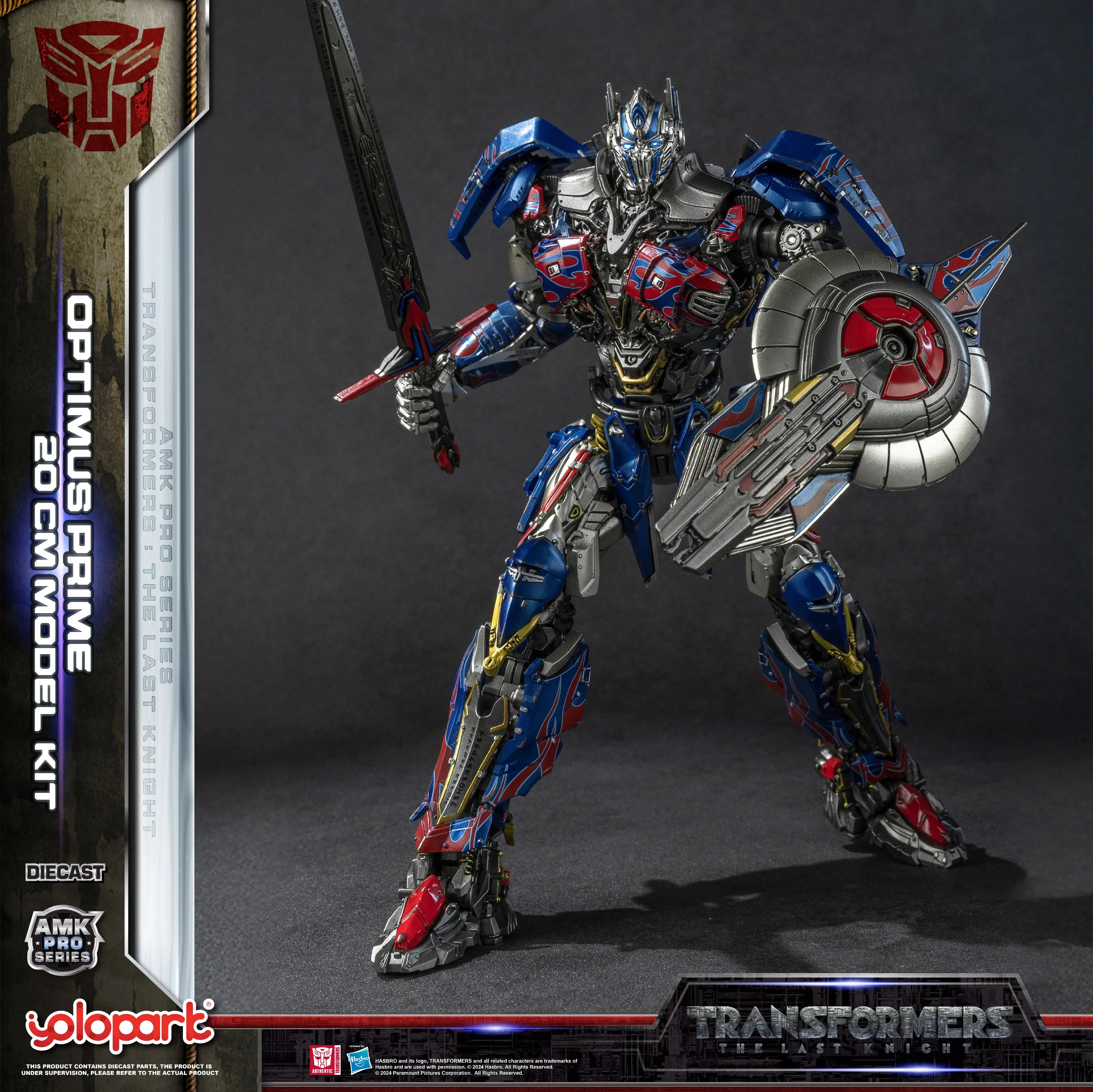Transformers: The Last Knight - 20cm Optimus Prime Model Kit - AMK PRO Series