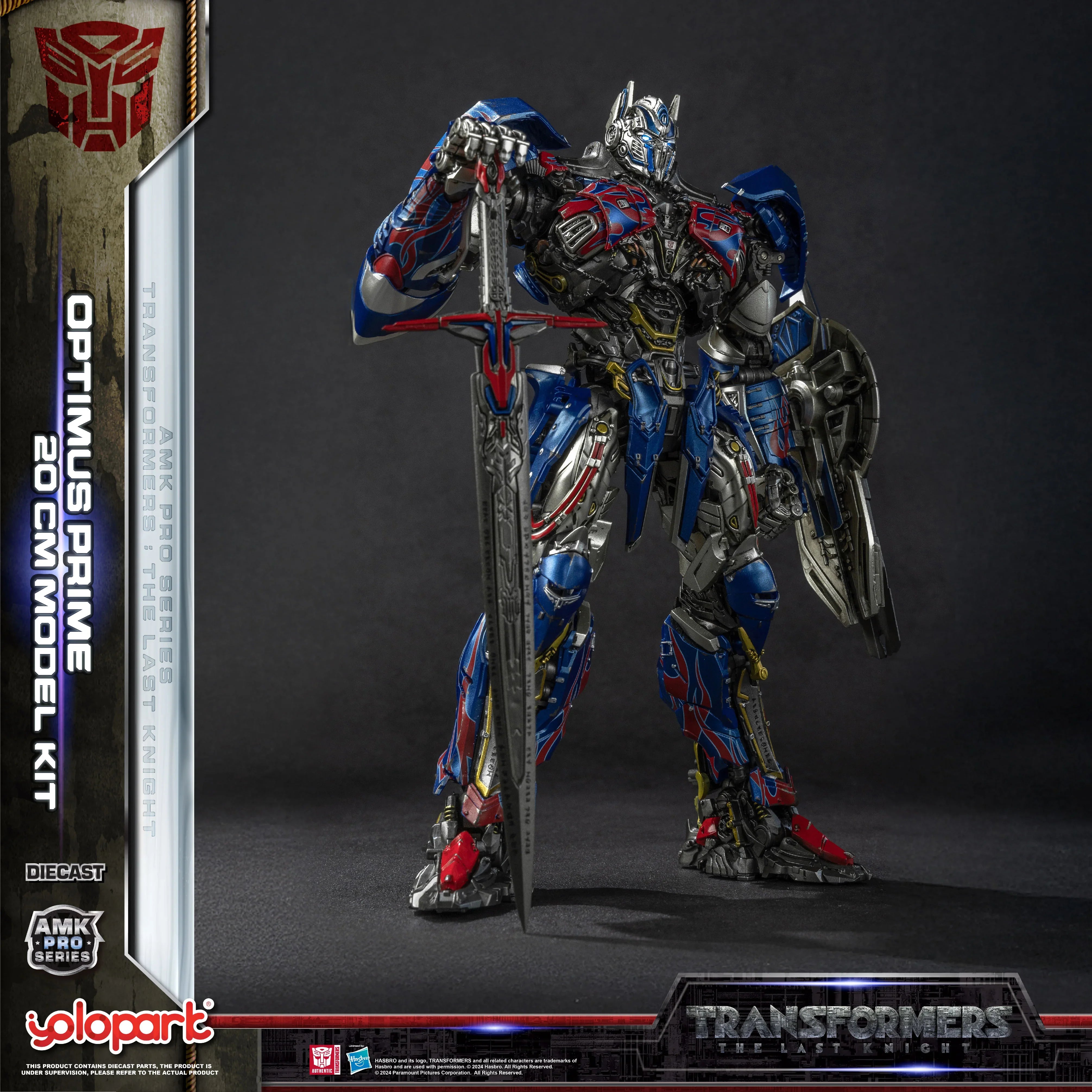 Transformers: The Last Knight - 20cm Optimus Prime Model Kit - AMK PRO Series