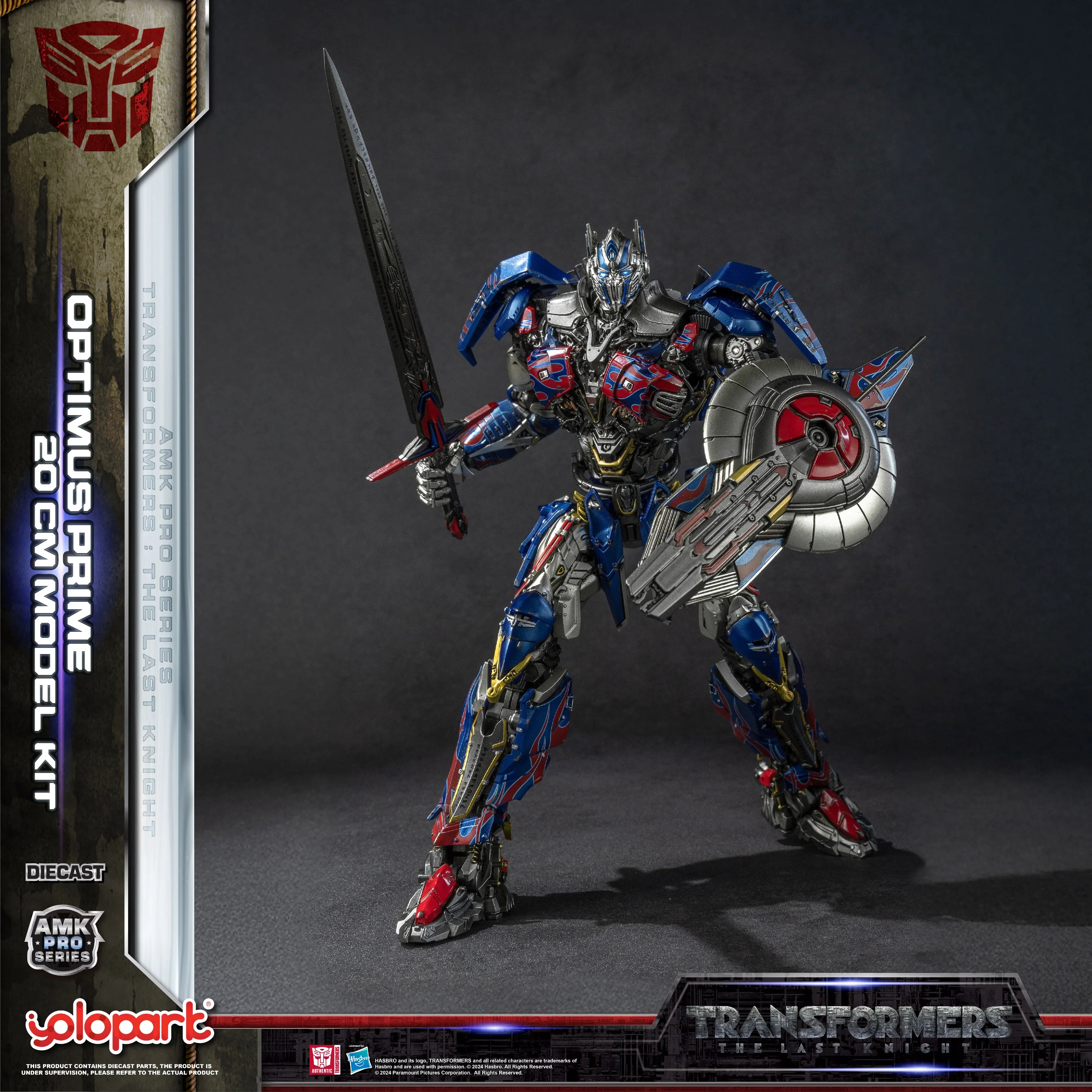 Transformers: The Last Knight - 20cm Optimus Prime Model Kit - AMK PRO Series