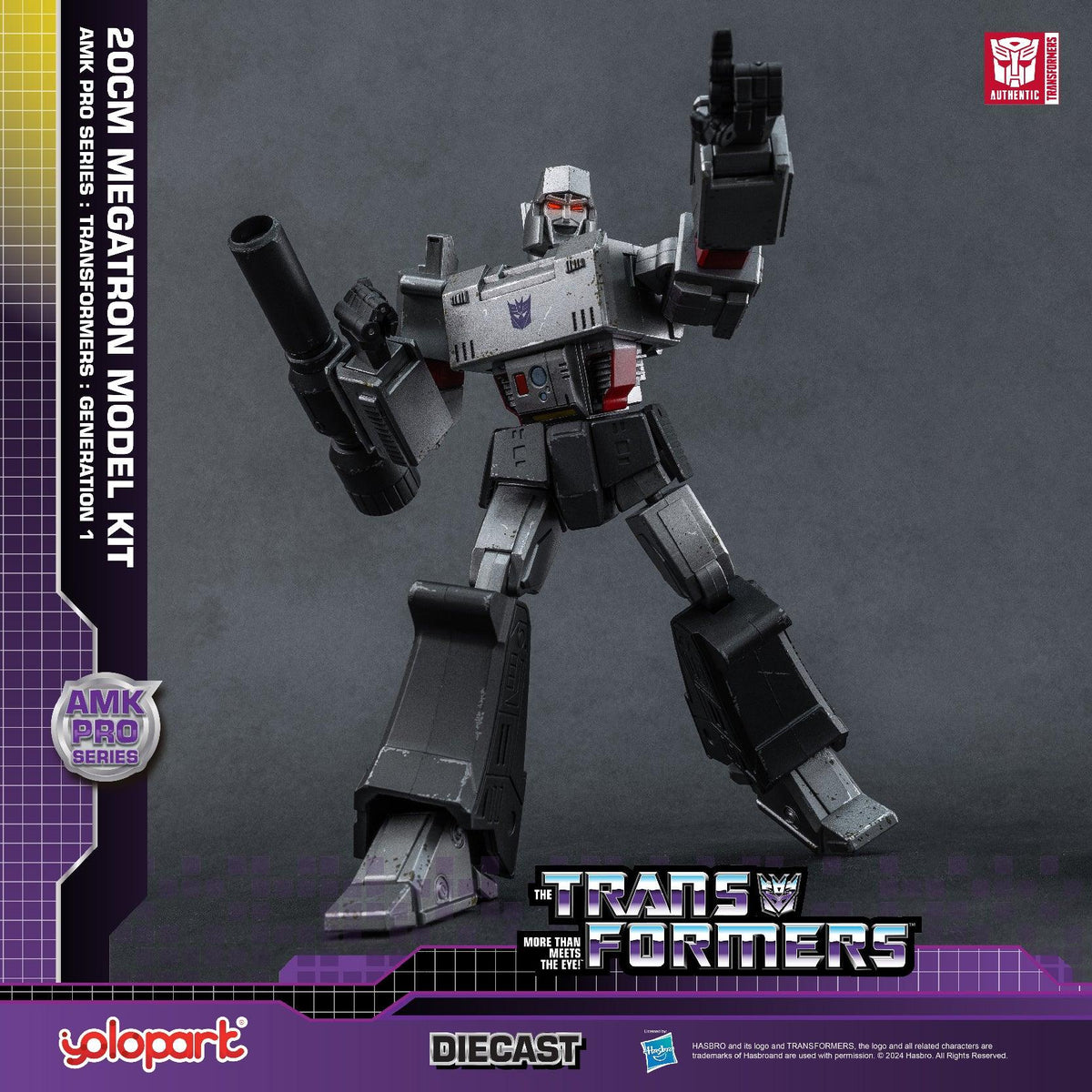 AMK PRO Series Transformers G1 - 20cm Megatron Action Figure