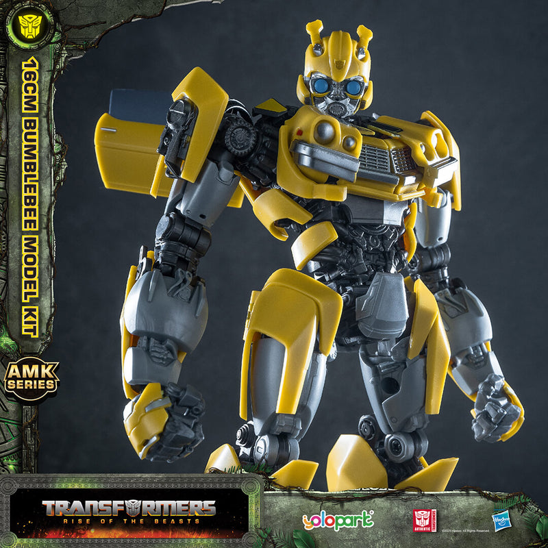 Chargez l&#39;image dans la visionneuse de la galerie, AMK SERIES Transformers Movie 7: Rise of The Beasts - 16cm Bumblebee Model Kit
