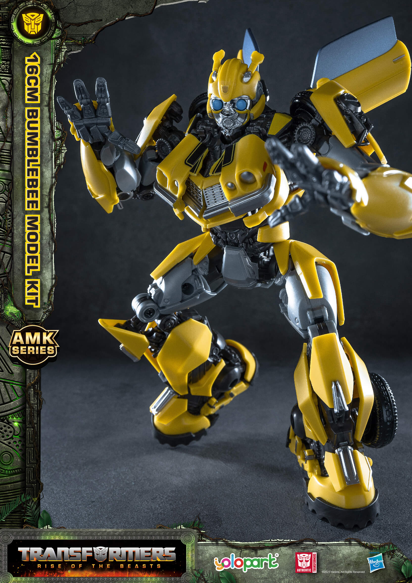 Transformers: Rise of the Beasts - 16cm Bumblebee Model Kit - AMK Series - Yolopark