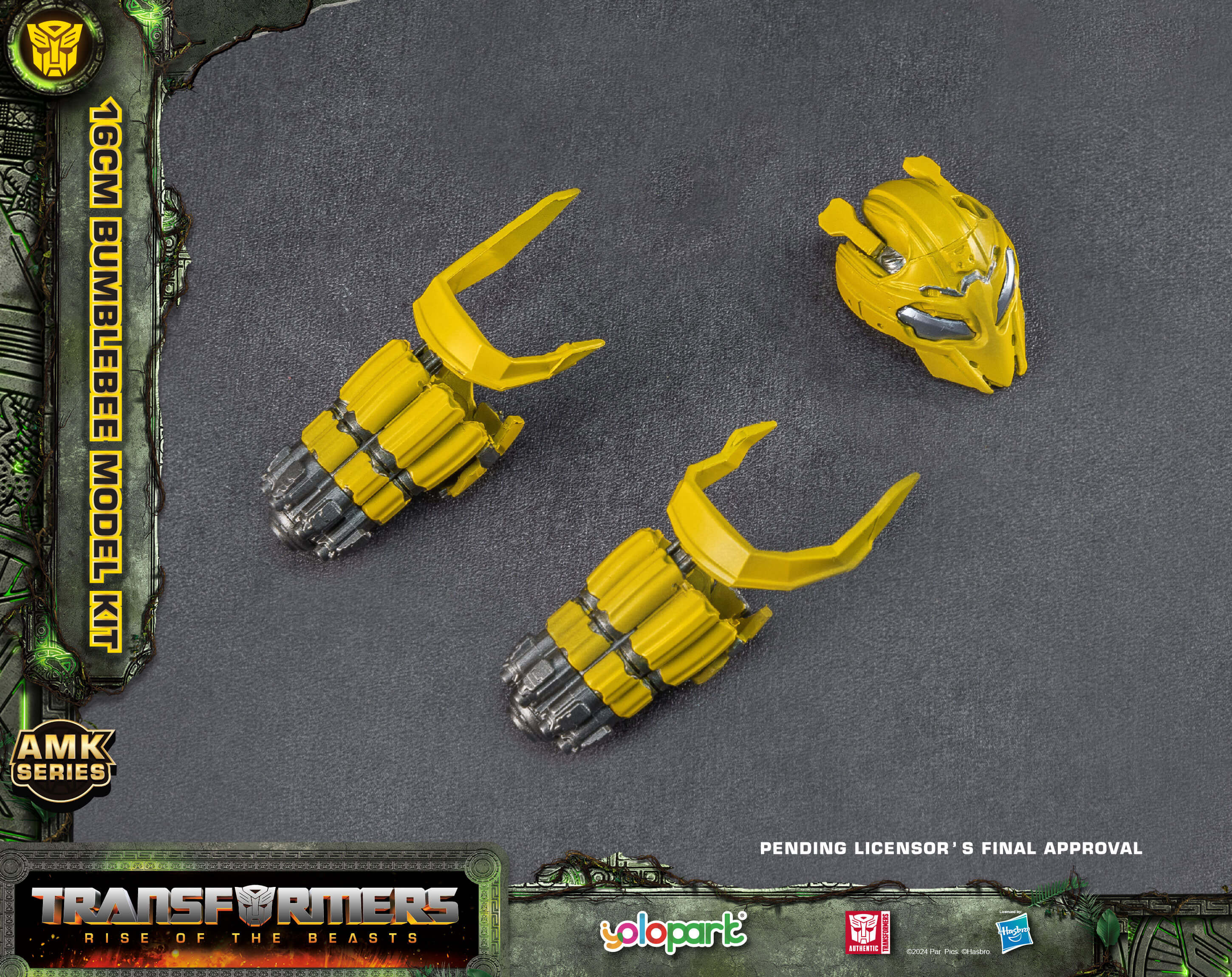 Transformers: Rise of the Beasts - 16cm Bumblebee Model Kit - AMK Series - Yolopark