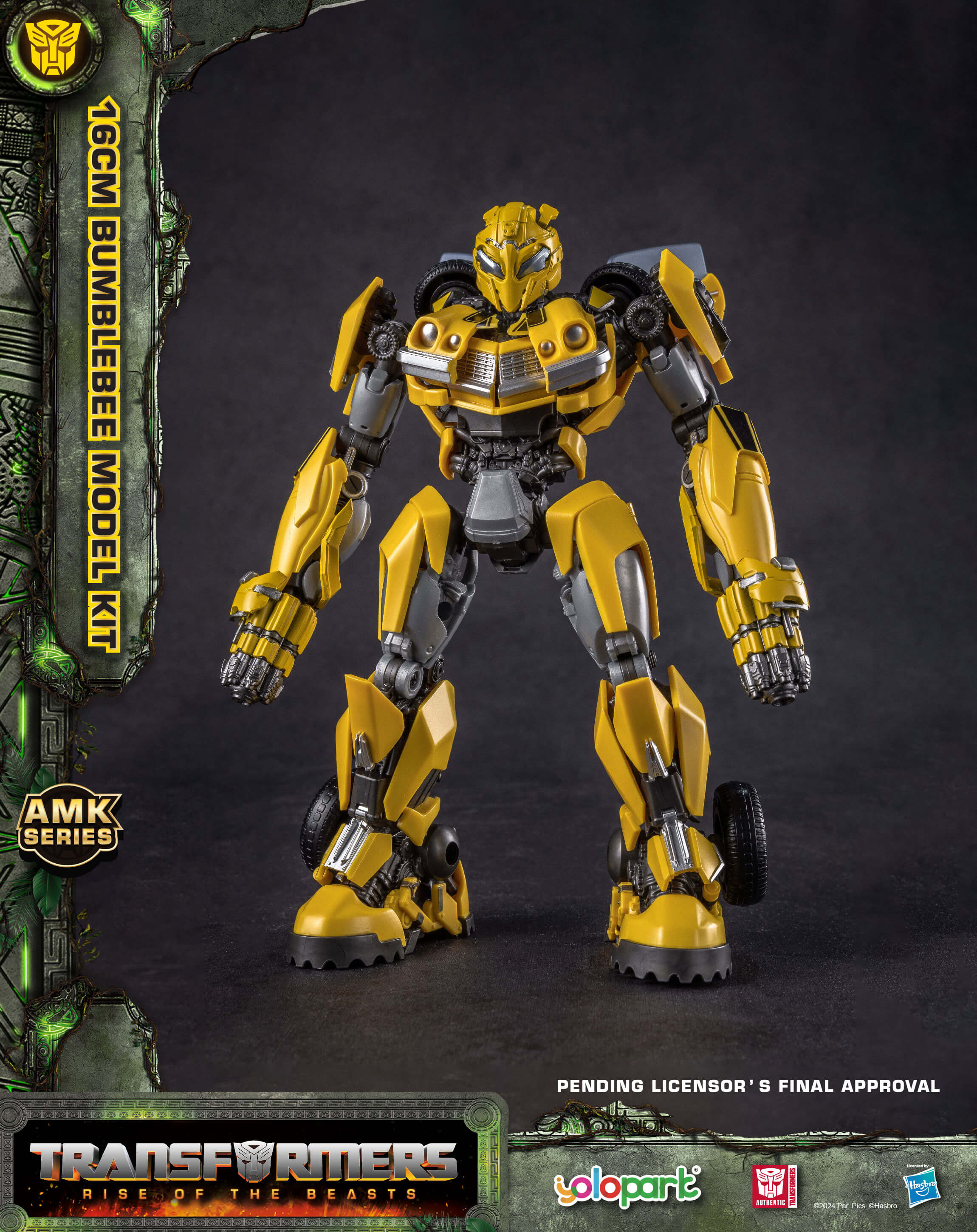 Transformers: Rise of the Beasts - 16cm Bumblebee Model Kit - AMK Series - Yolopark