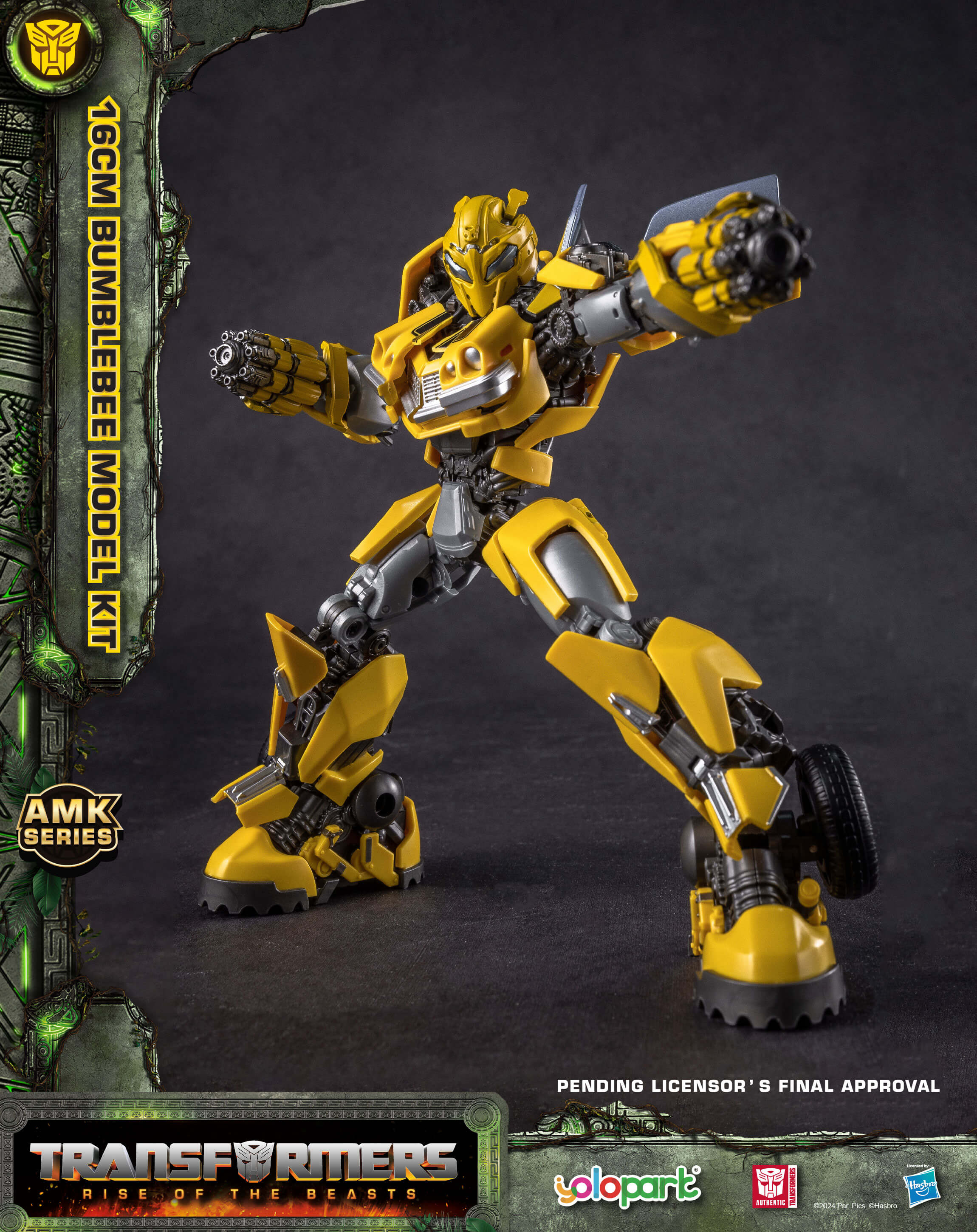 Transformers: Rise of the Beasts - 16cm Bumblebee Model Kit - AMK Series - Yolopark