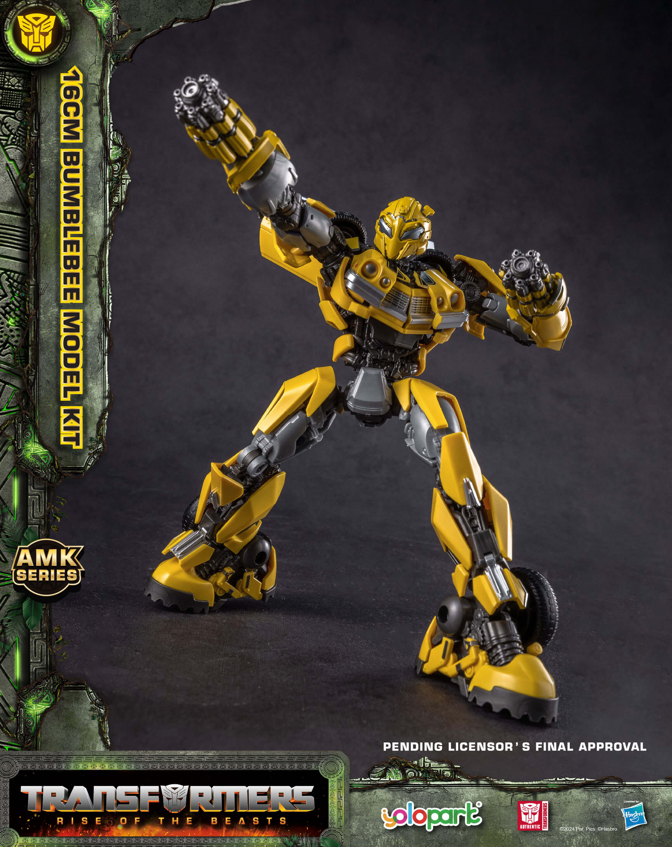 Transformers: Rise of the Beasts - 16cm Bumblebee Model Kit - AMK Series - Yolopark