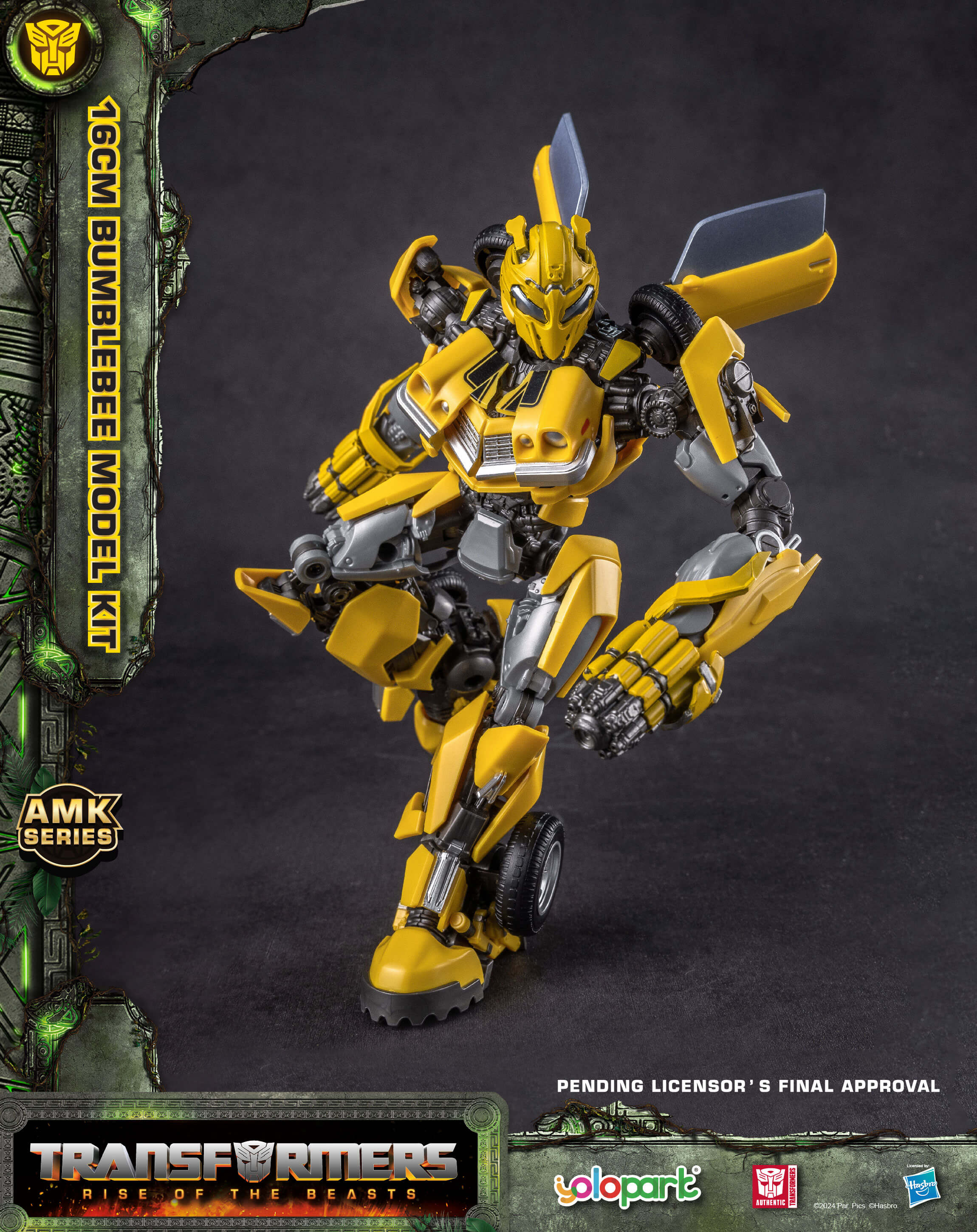 Transformers: Rise of the Beasts - 16cm Bumblebee Model Kit - AMK Series - Yolopark