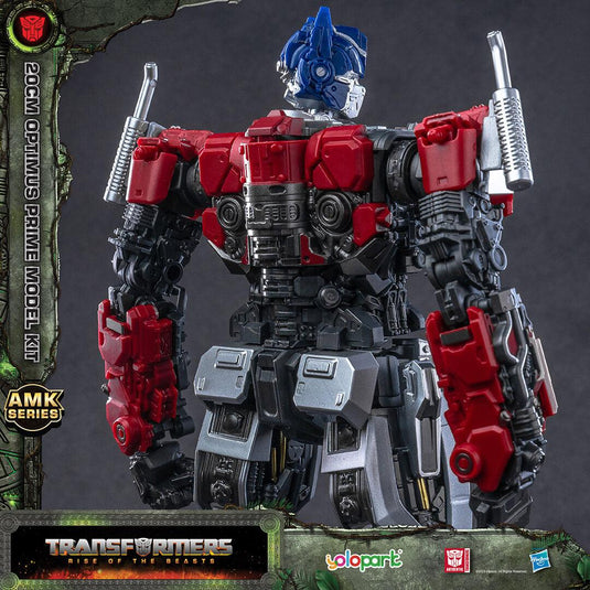 Hasbro & Yolopark Transformers: Rise of The Beasts Scourge /ramhorn  /cheetor Amk Series Model Kit 20Cm