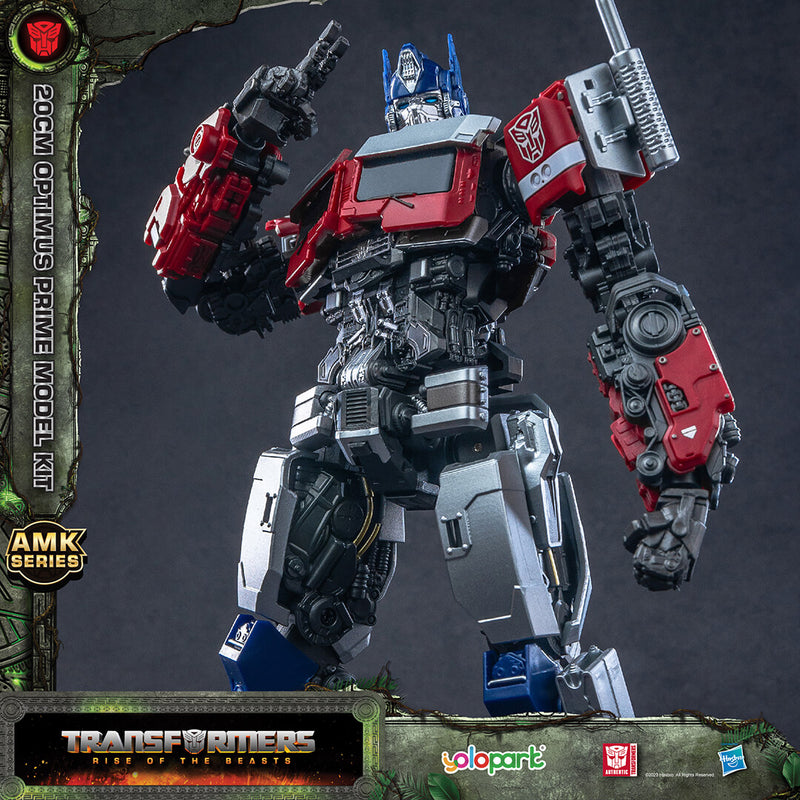 Carica immagine in Galleria Viewer, AMK SERIES Transformers Movie 7: Rise of The Beasts - 20cm Optimus Prime Model Kit
