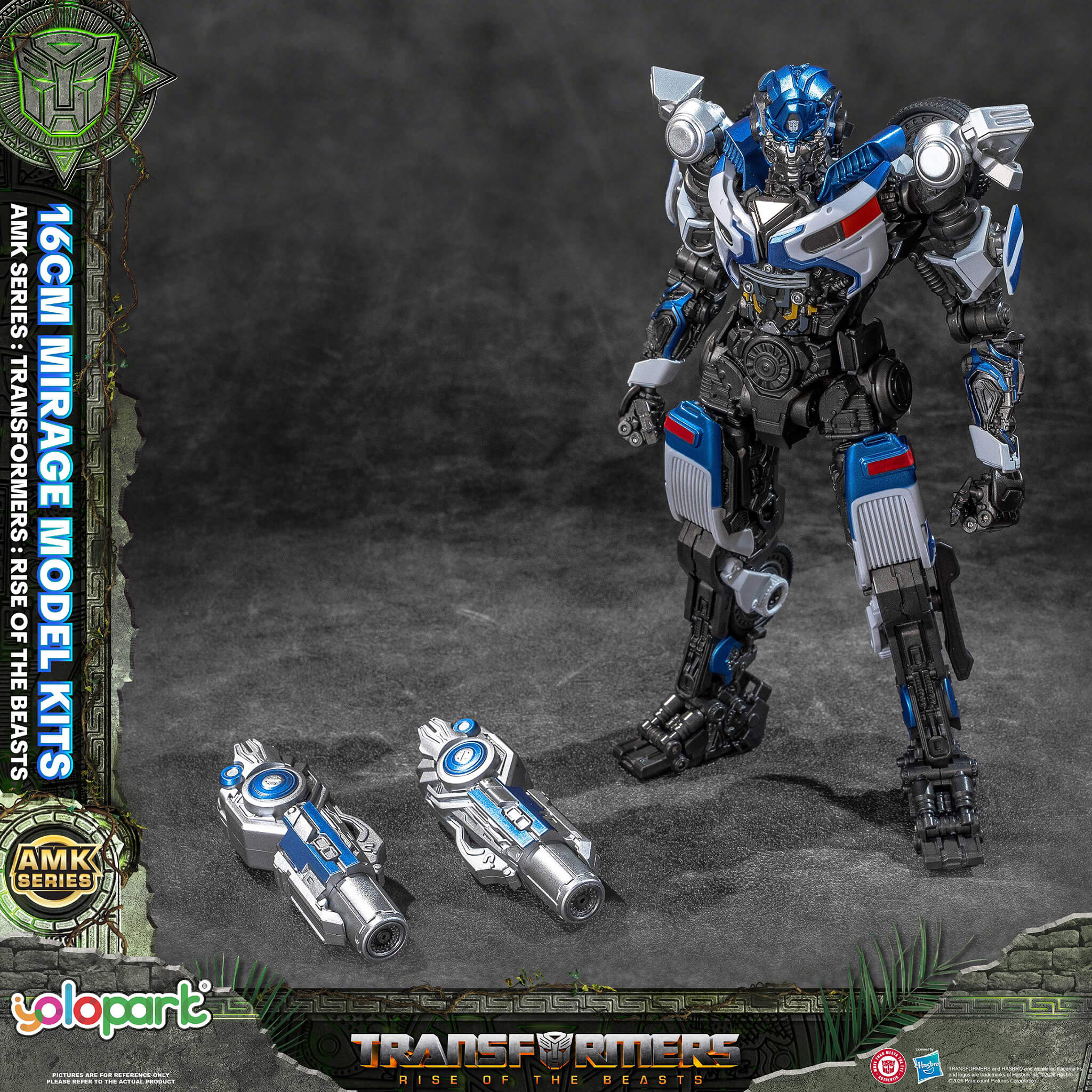 Transformers: Rise of the Beasts - 16cm Mirage Model Kit - AMK Series