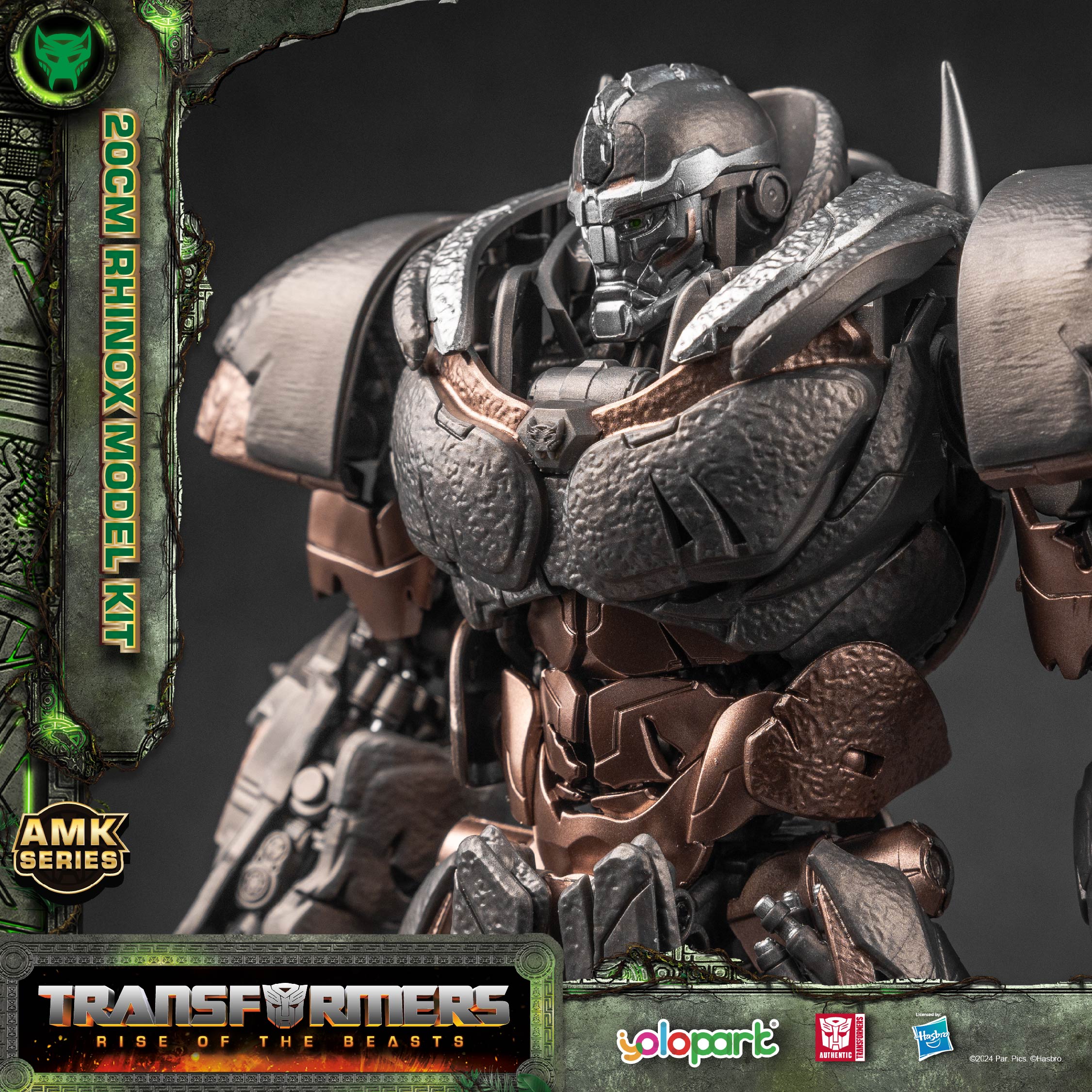 Transformers: Rise of the Beasts - 20cm Rhinox Model Kit - AMK Series - Yolopark