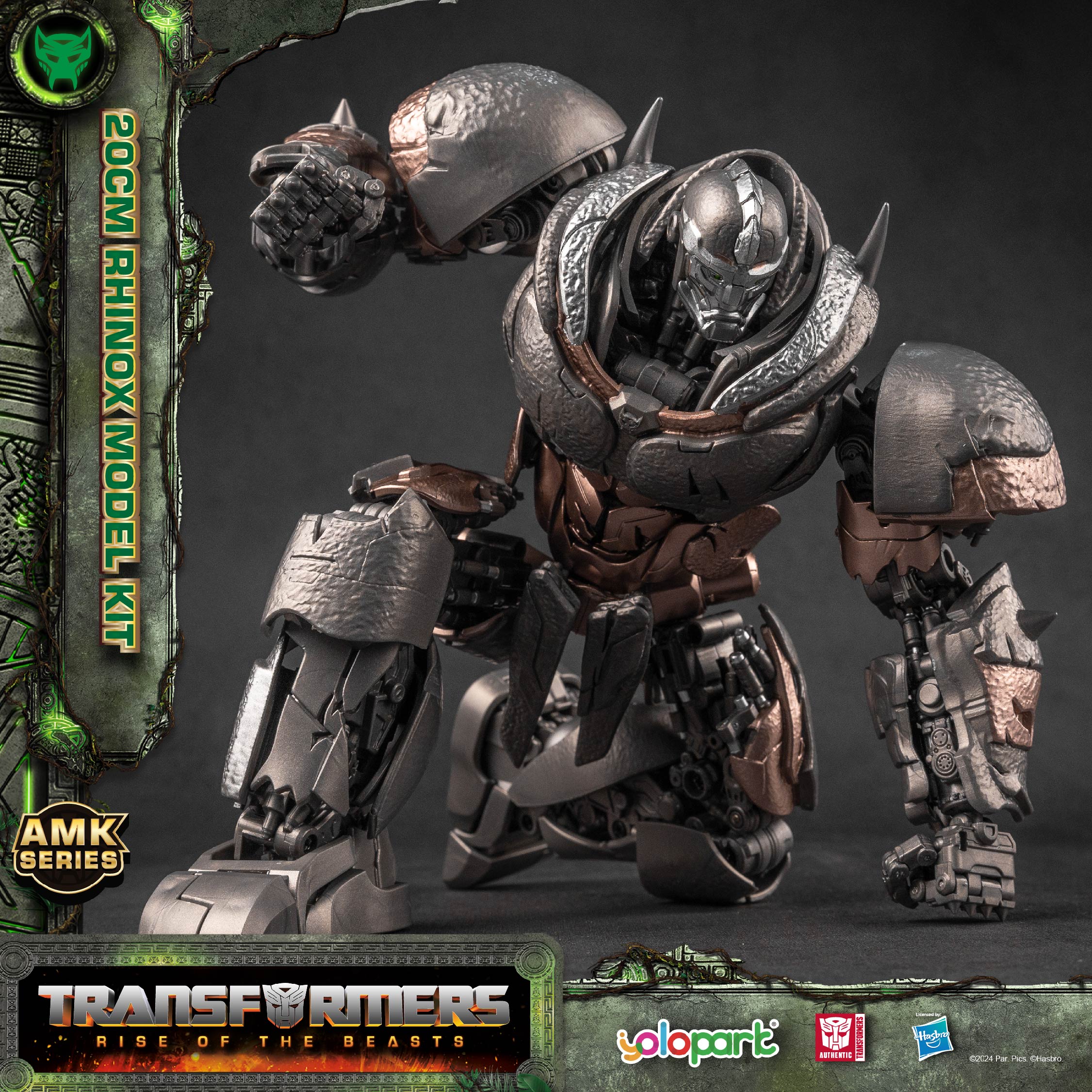 Transformers: Rise of the Beasts - 20cm Rhinox Model Kit - AMK Series - Yolopark