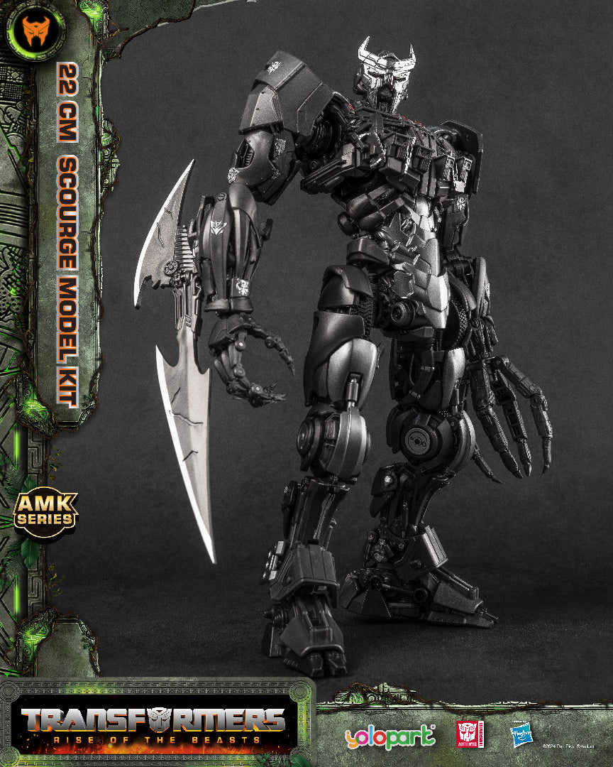 Transformers: Rise of the Beasts - 22cm Scourge Model Kit - AMK Series - Yolopark