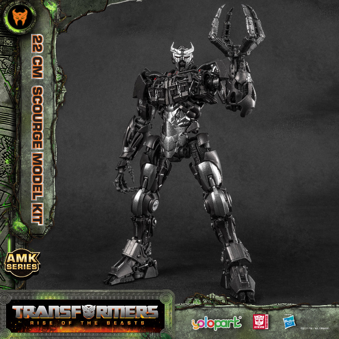 Transformers: Rise of the Beasts - 22cm Scourge Model Kit - AMK Series - Yolopark