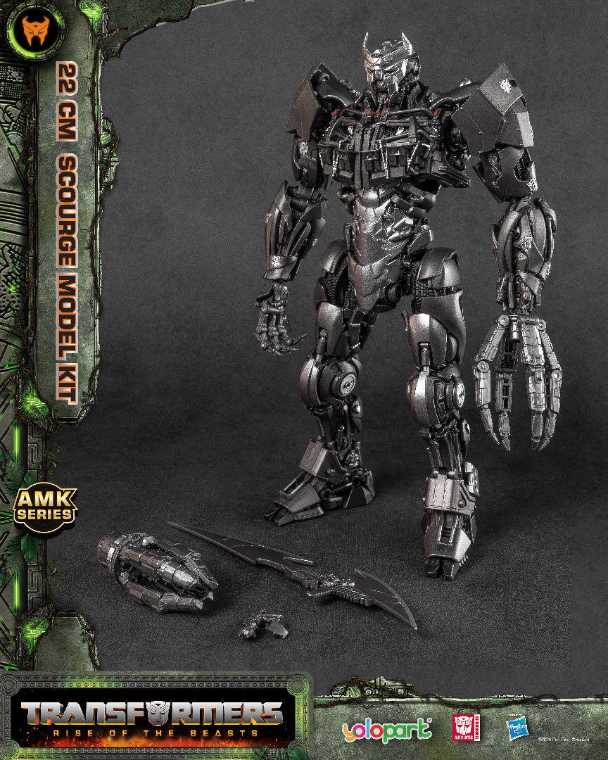 Transformers: Rise of the Beasts - 22cm Scourge Model Kit - AMK Series - Yolopark