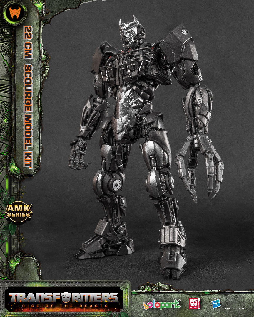 Transformers: Rise of the Beasts - 22cm Scourge Model Kit - AMK Series - Yolopark