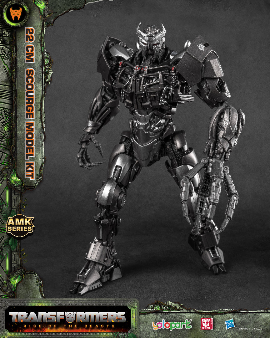 Transformers: Rise of the Beasts - 22cm Scourge Model Kit - AMK Series - Yolopark