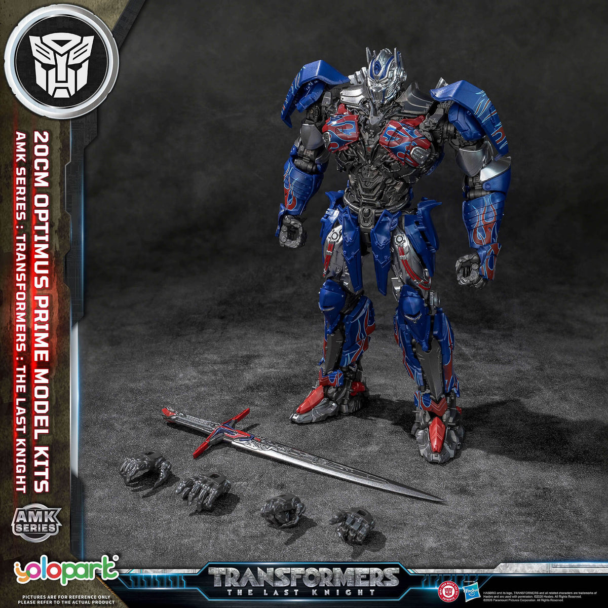 Transformers: The Last Knight - 20cm Optimus Prime Model Kit - AMK Series