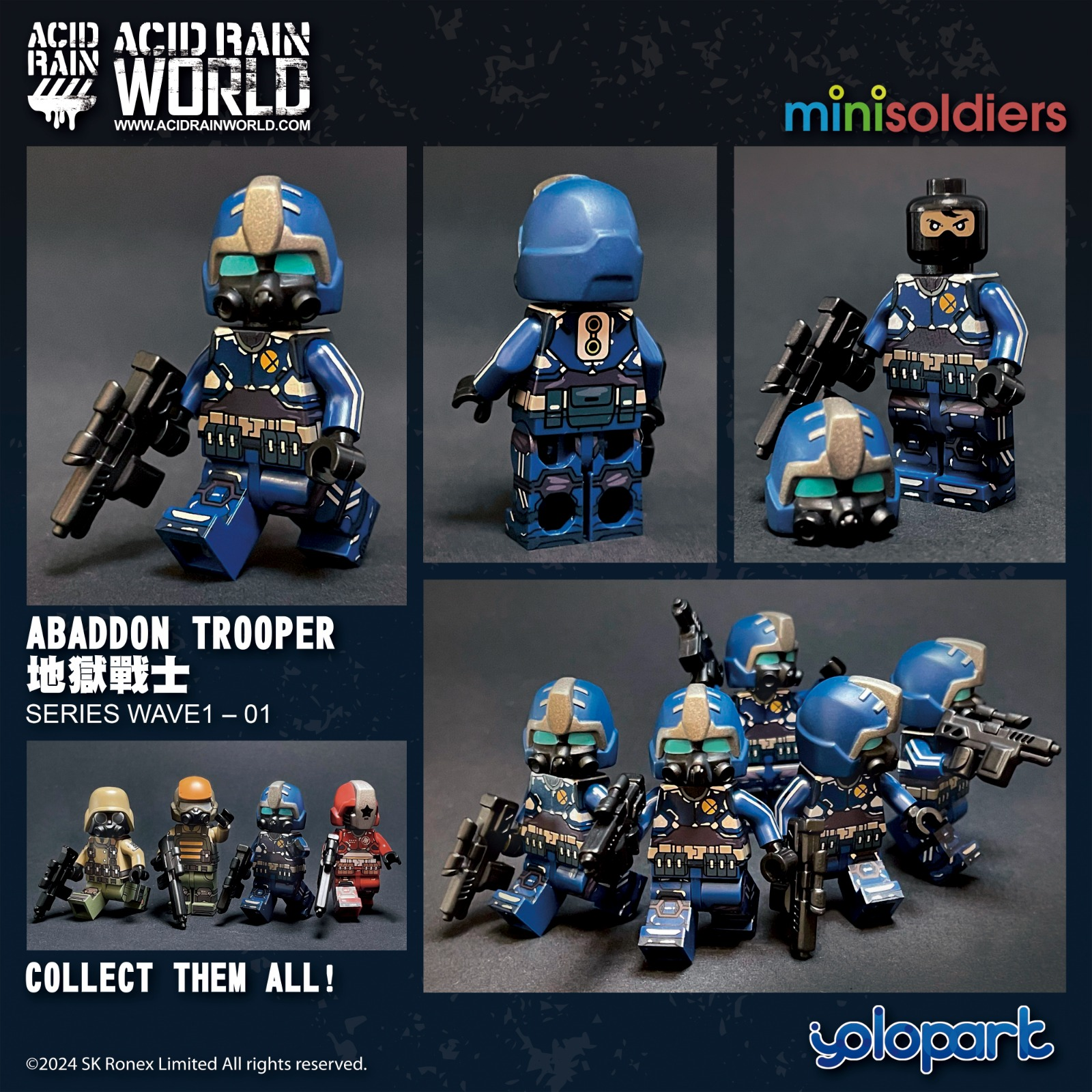 Acid Rain World Minisoldiers SERIES WAVE1 - Yolopark