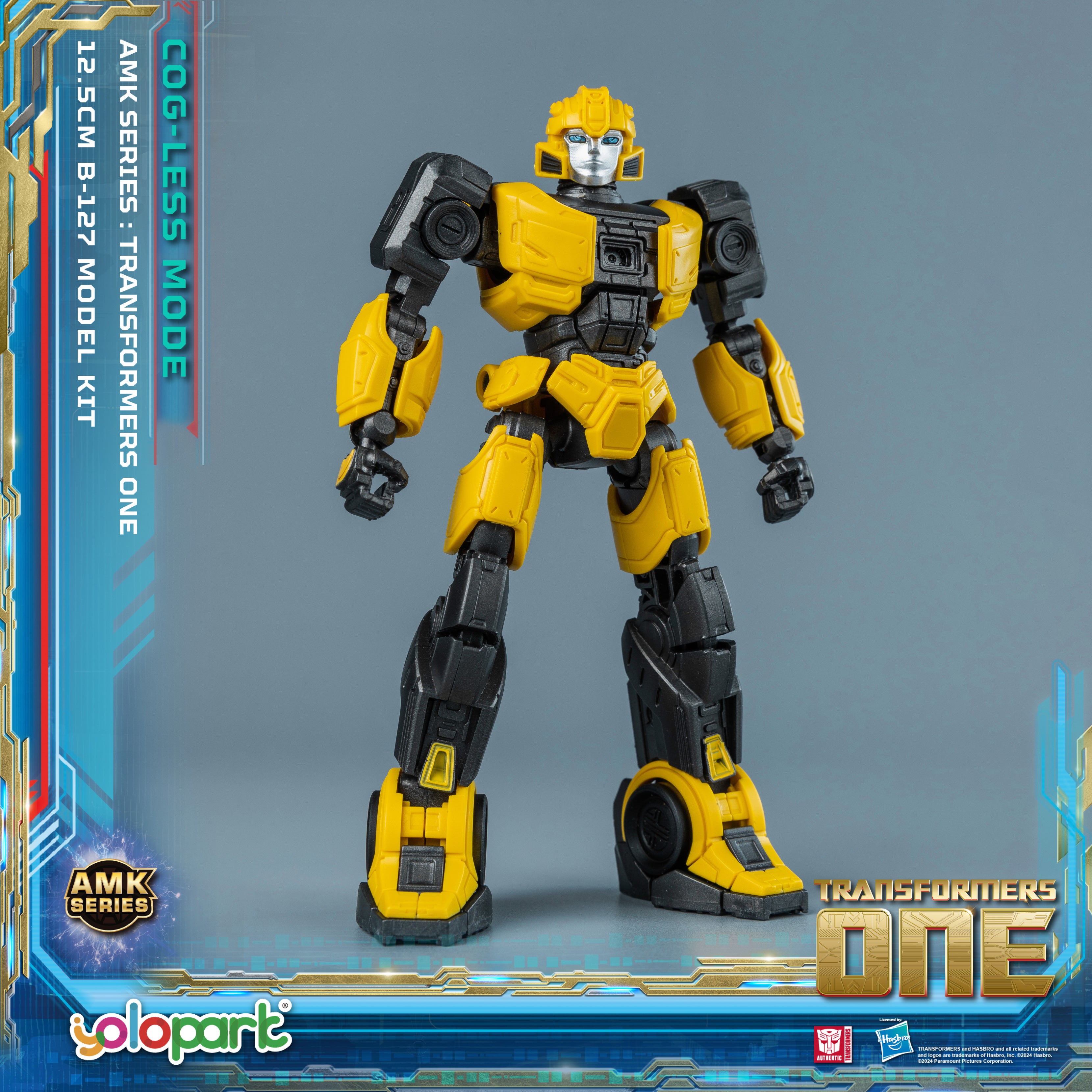 Transformers ONE - 12.5cm B-127 Cog-less Mode Pre-assembled Toy - AMK Series - Yolopark