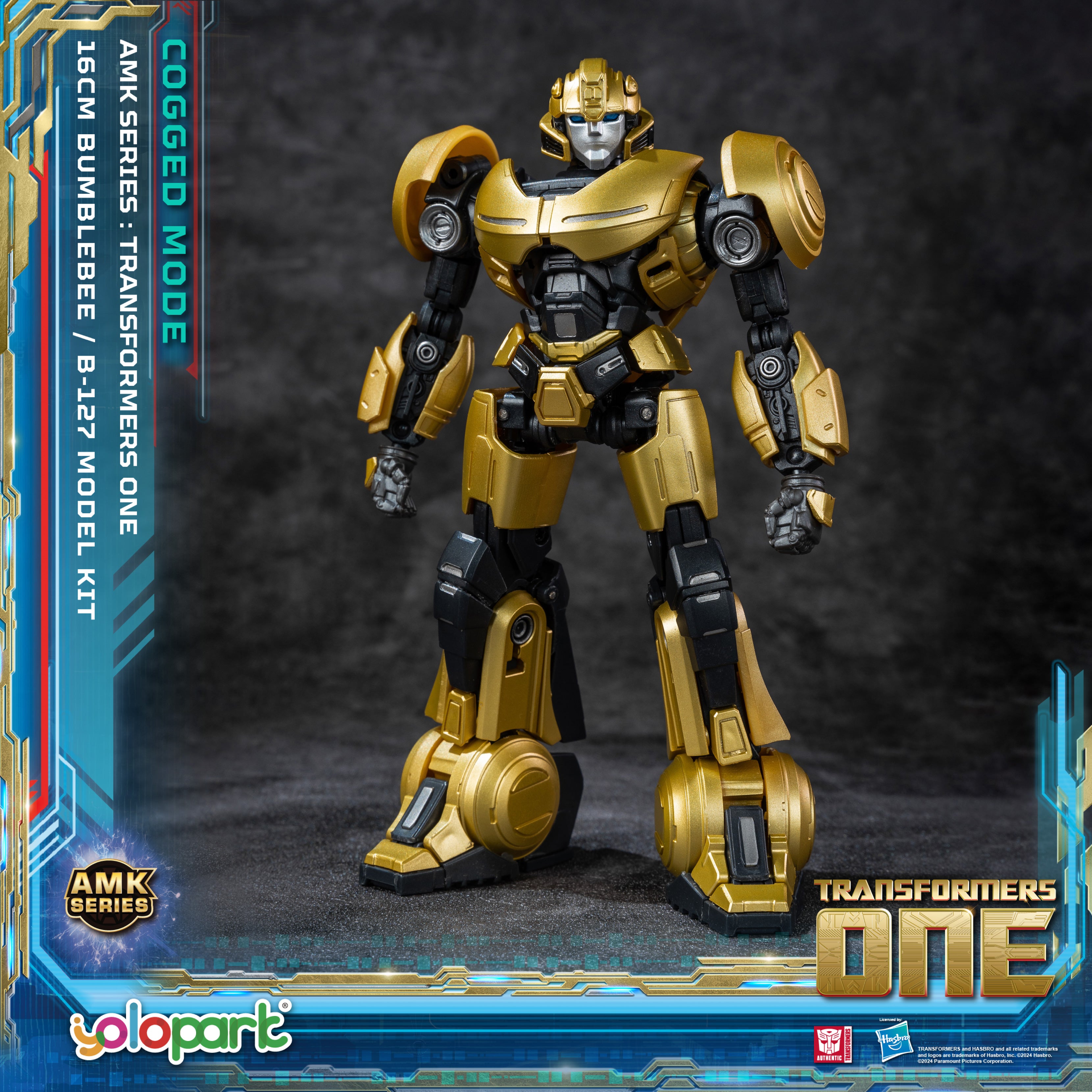 Transformers ONE - 16cm B-127 [Bumblebee] Cogged Mode Model Kit - AMK Series