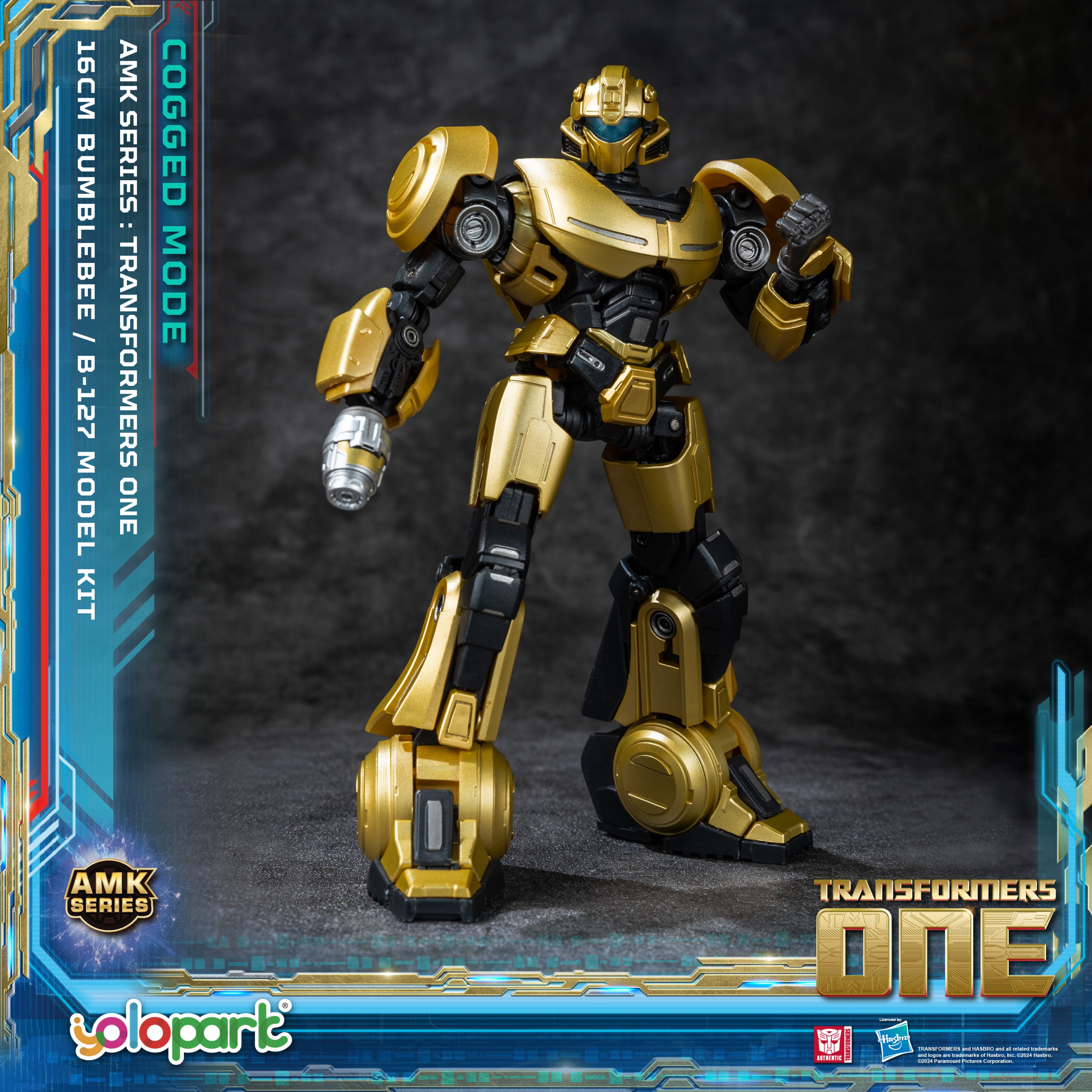 Transformers ONE - 16cm B-127 [Bumblebee] Cogged Mode Model Kit - AMK Series