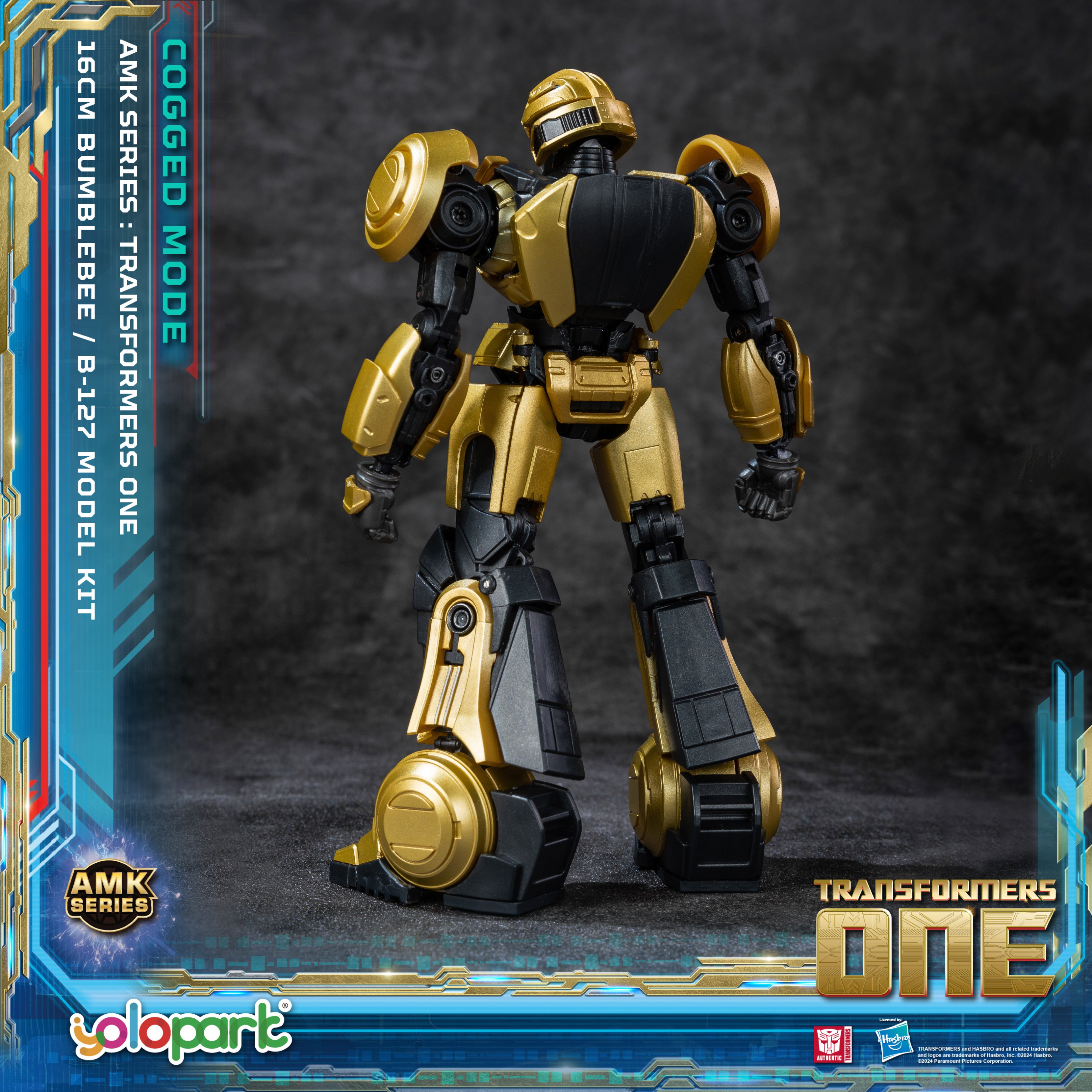 Transformers ONE - 16cm B-127 [Bumblebee] Cogged Mode Model Kit - AMK Series