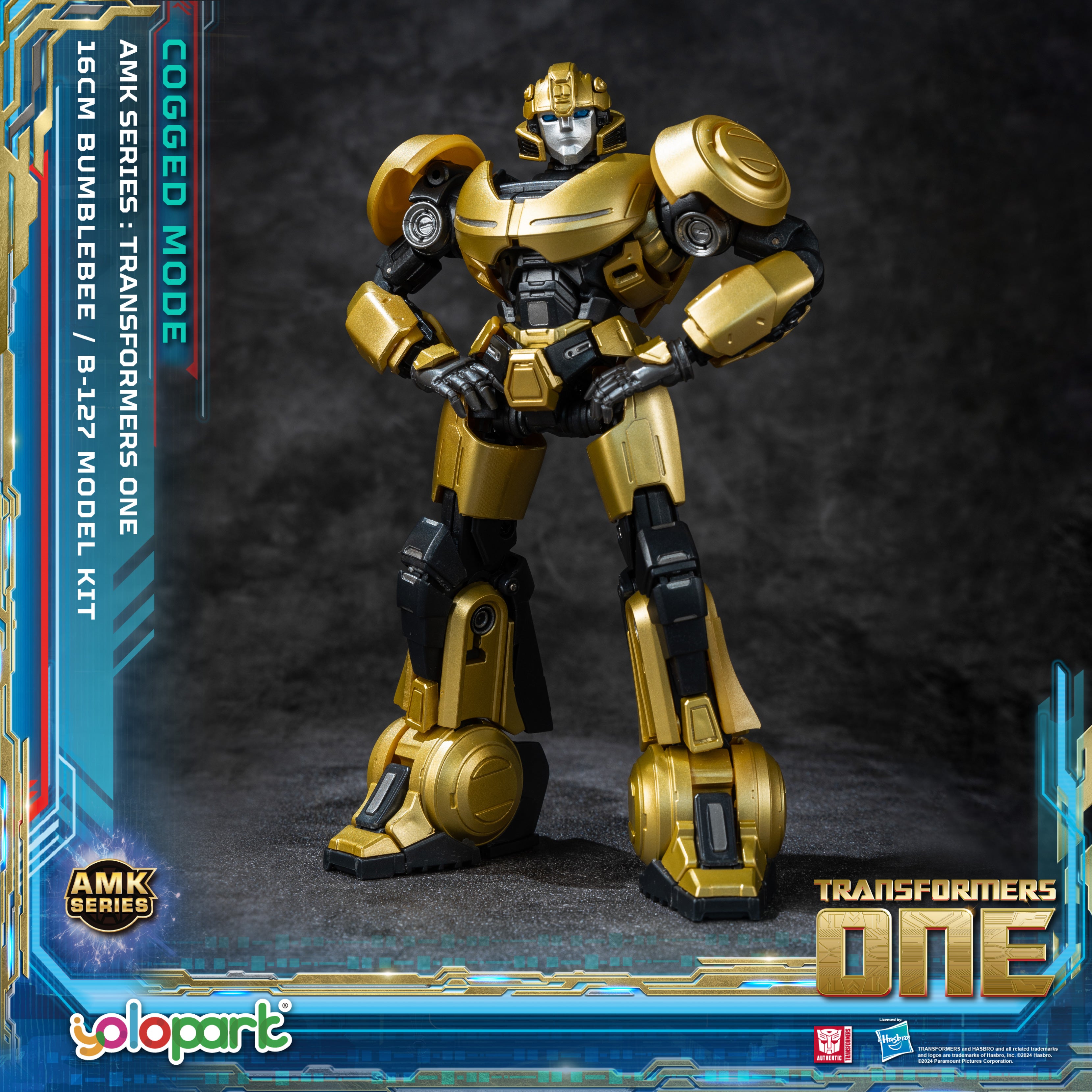 Transformers ONE - 16cm B-127 [Bumblebee] Cogged Mode Model Kit - AMK Series