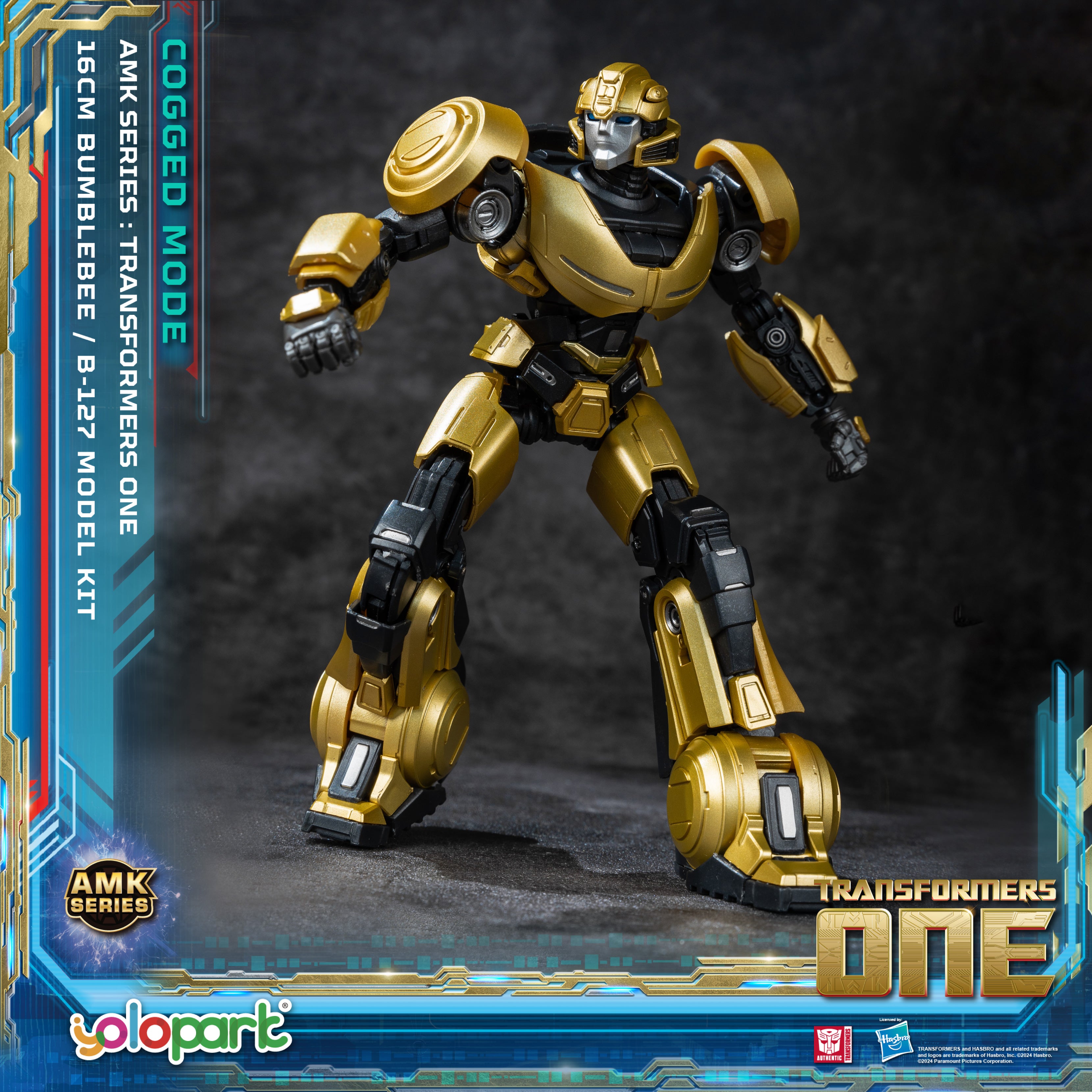 Transformers ONE - 16cm B-127 [Bumblebee] Cogged Mode Model Kit - AMK Series