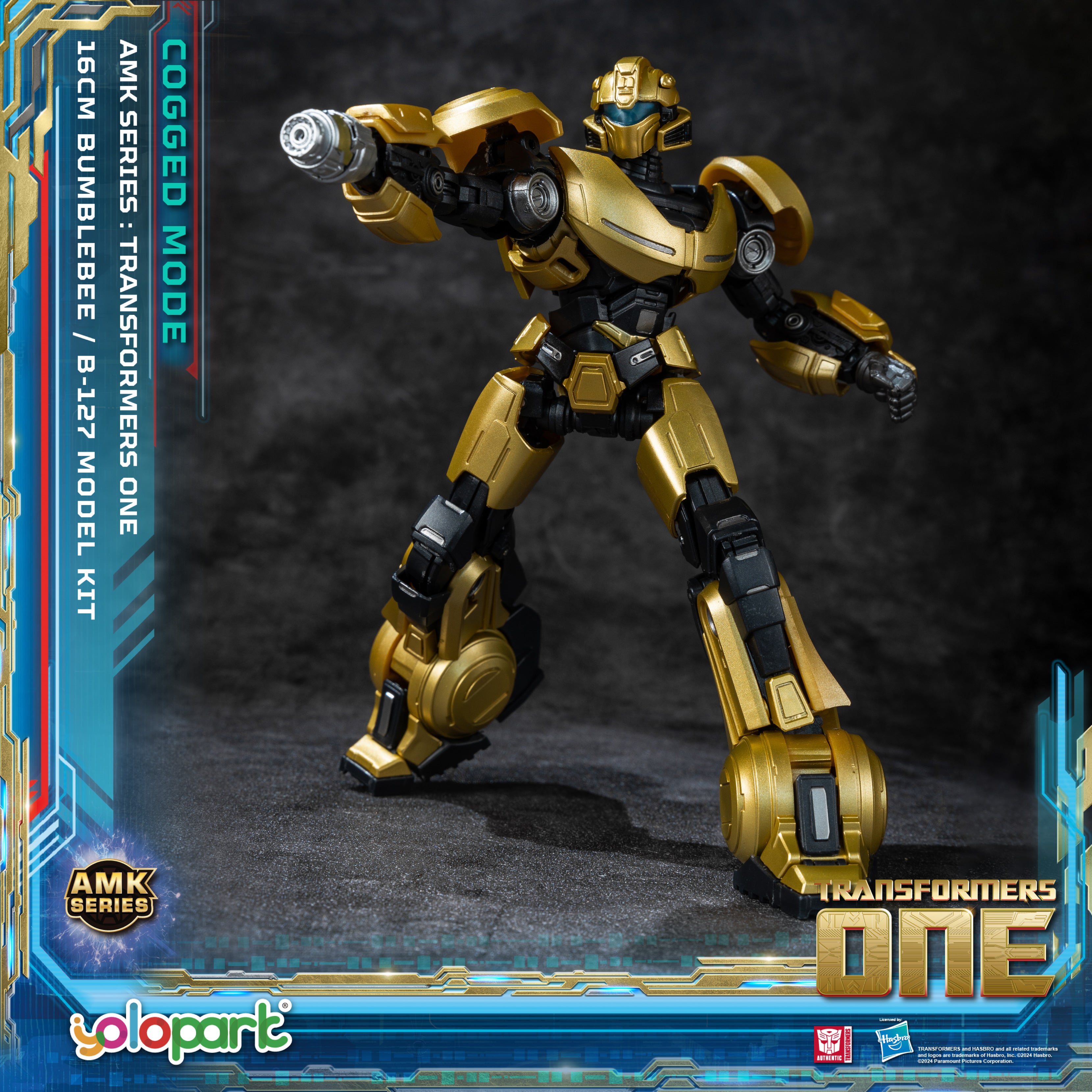 Transformers ONE - 16cm B-127 [Bumblebee] Cogged Mode Model Kit - AMK Series