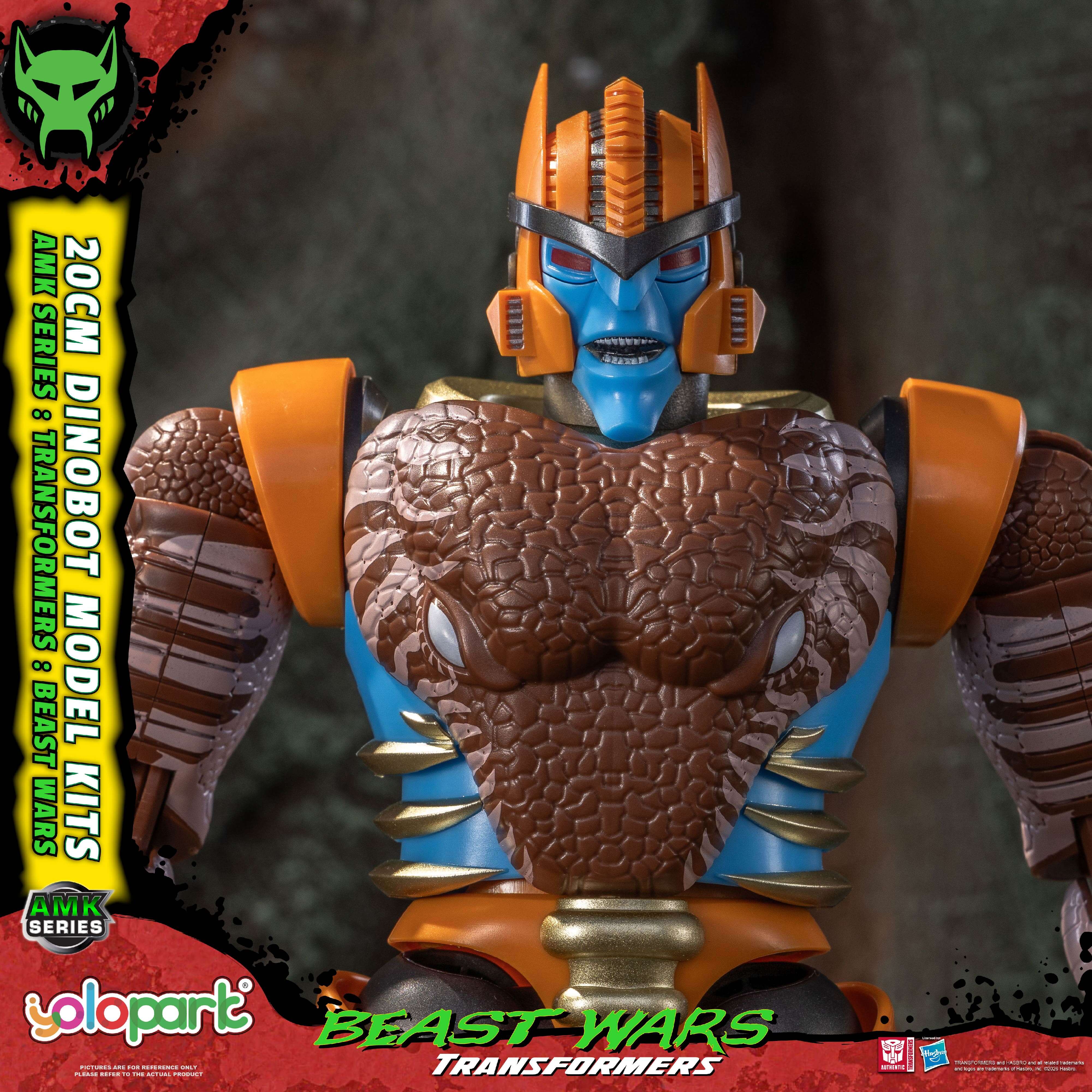 Transformers: Beast Wars - 20cm Dinobot Model Kit - AMK Series