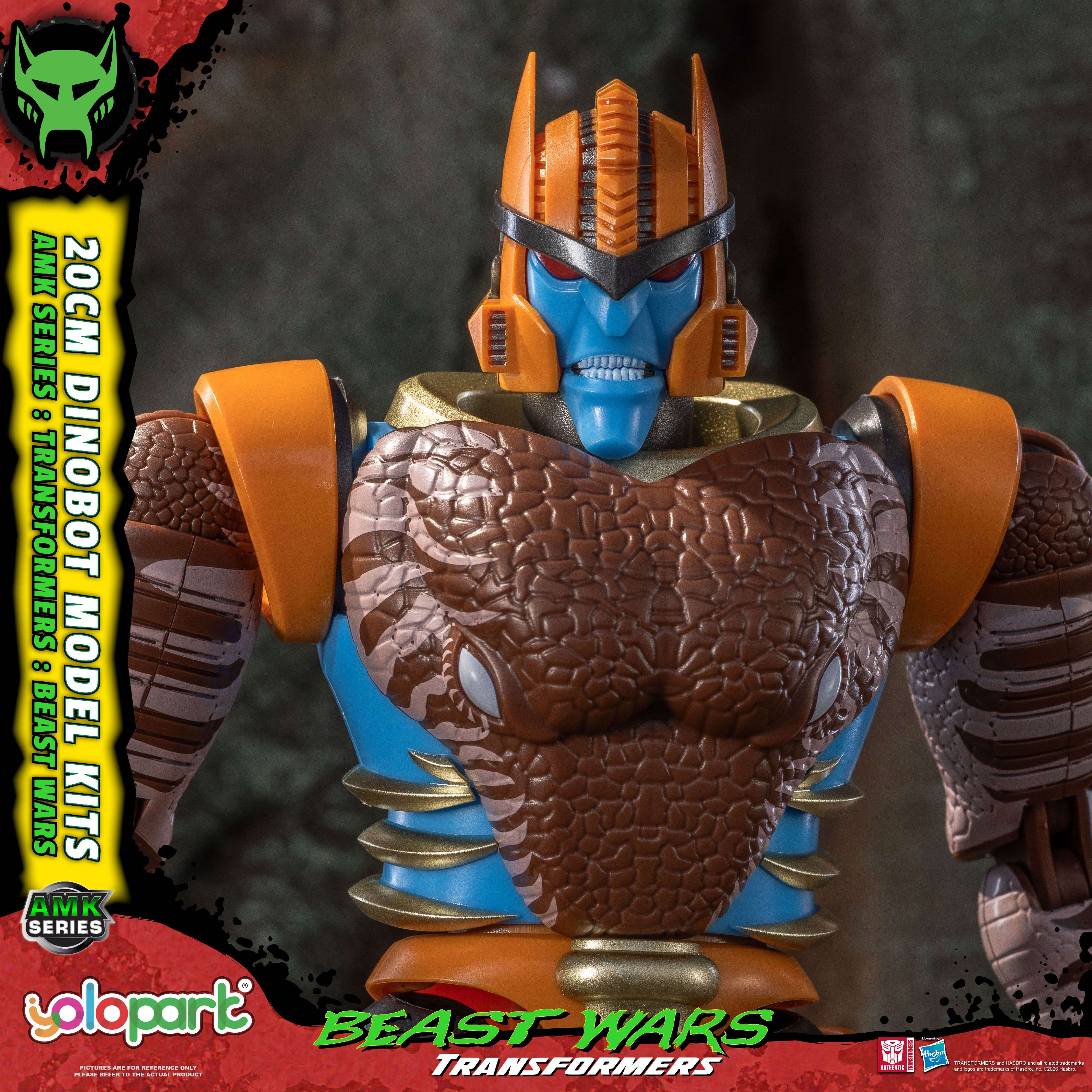 Transformers: Beast Wars - 20cm Dinobot Model Kit - AMK Series